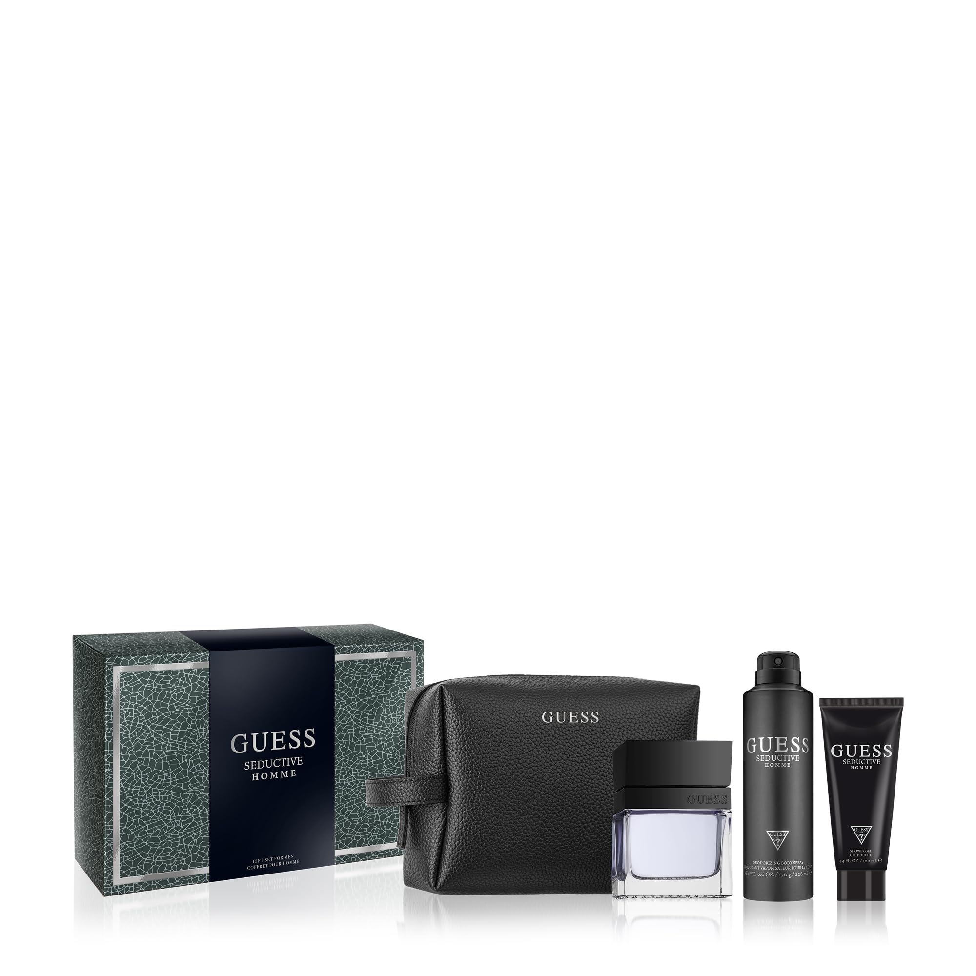 Perfume Guess Seductive Men Eau De Toilette, 100 Ml, 4 Unidades - Venta Internacional.