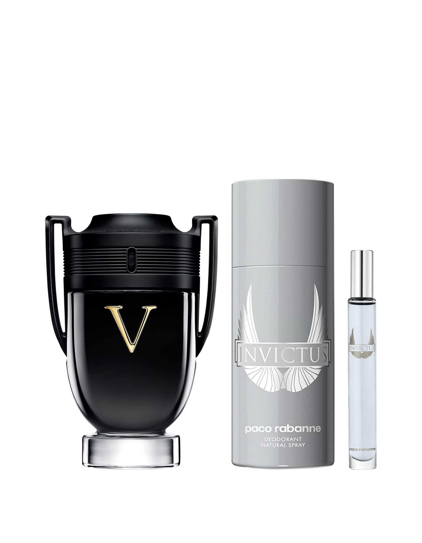 Foto 2 pulgar | Set De 3 Piezas De Perfume Paco Rabanne Invictus Victory Para Hombre - Venta Internacional.