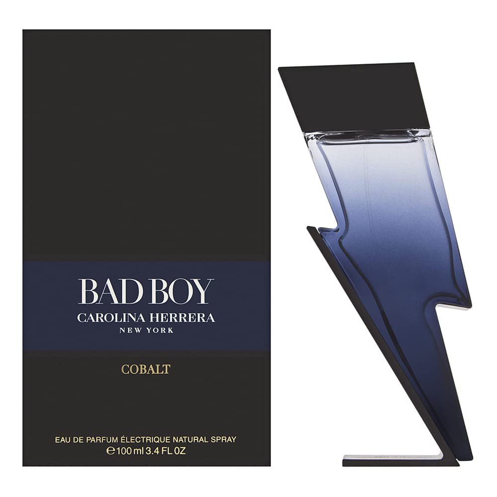 Foto 2 pulgar | Perfume Carolina Herrera Bad Boy Cobalt Eau De Parfum 100 Ml - Venta Internacional.