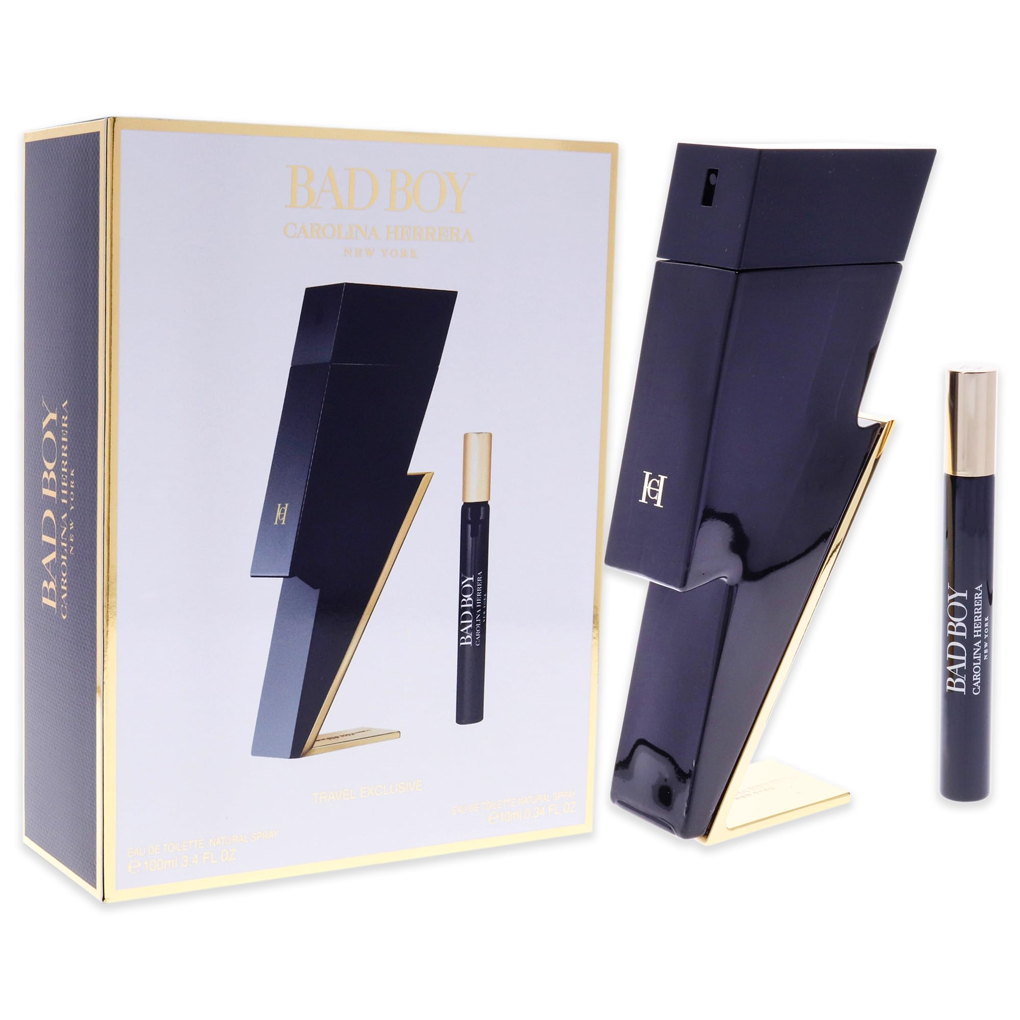Foto 4 pulgar | Set de Perfume Carolina Herrera Bad Boy 2 Piezas para Hombre-Venta Internacional