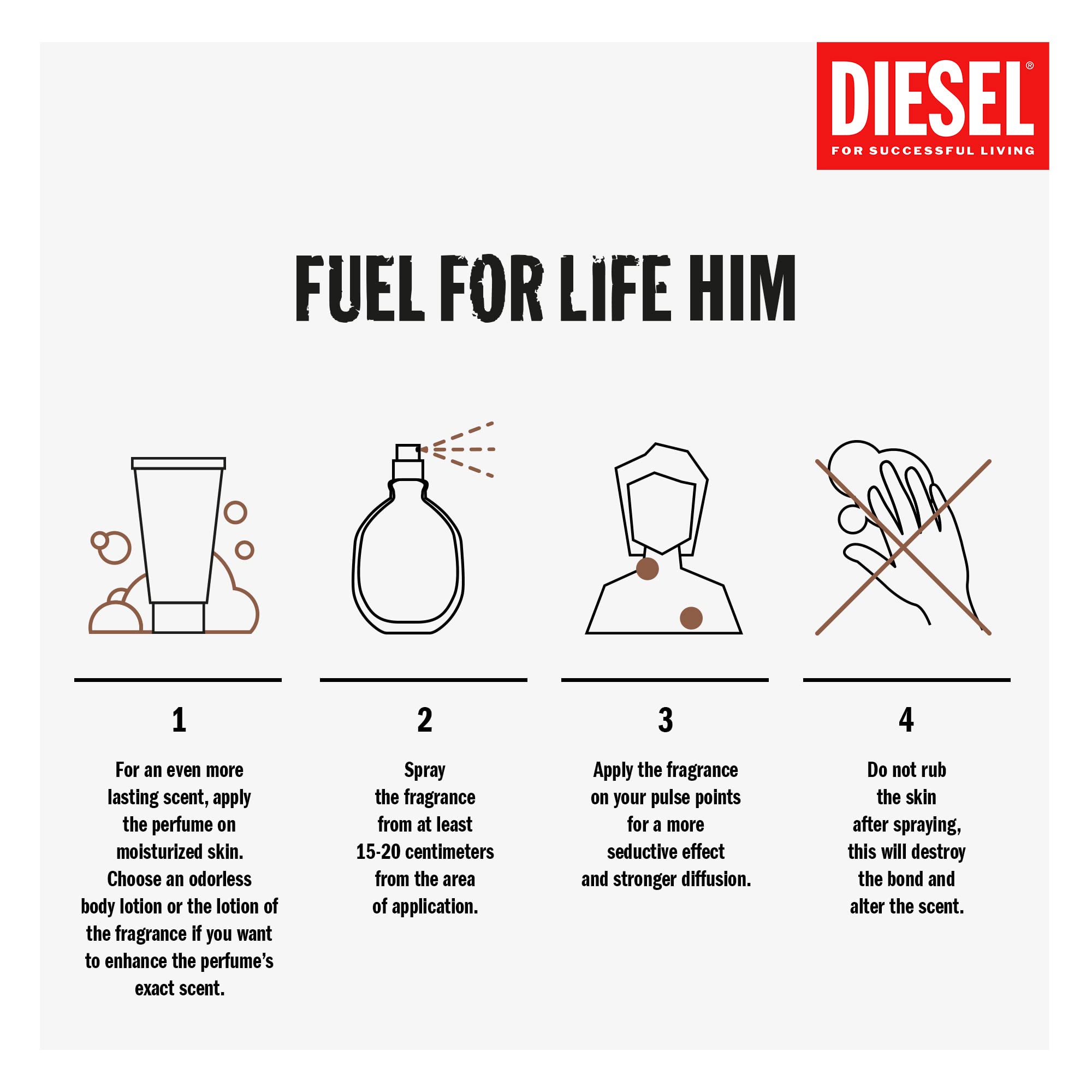 Foto 6 pulgar | Perfume Diesel Fuel For Life Eau De Toilette 125 Ml Para Hombre - Venta Internacional.