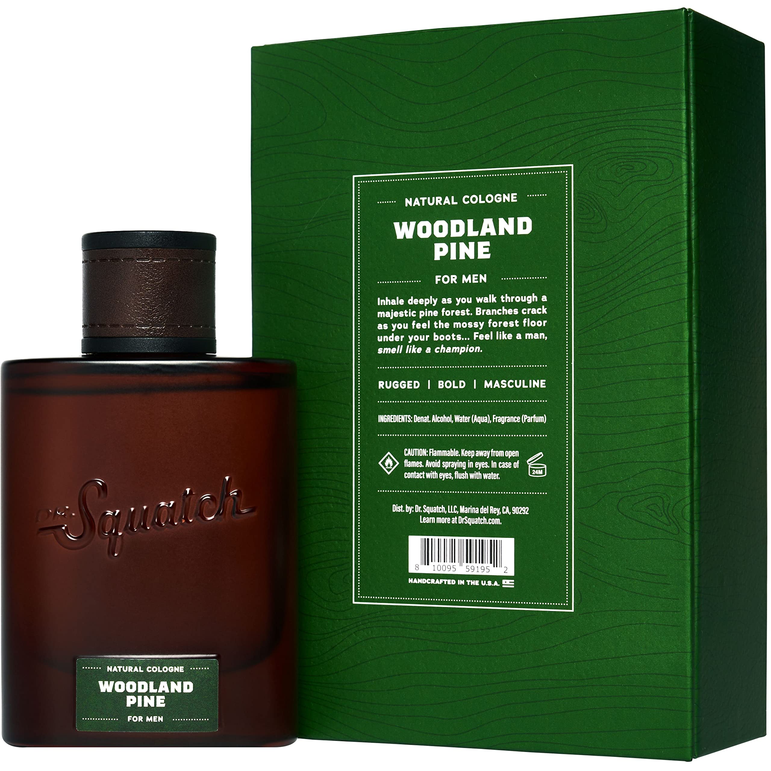 Foto 3 pulgar | Colonia Dr. Squatch Woodland Pine Natural, 100 Ml - Venta Internacional.