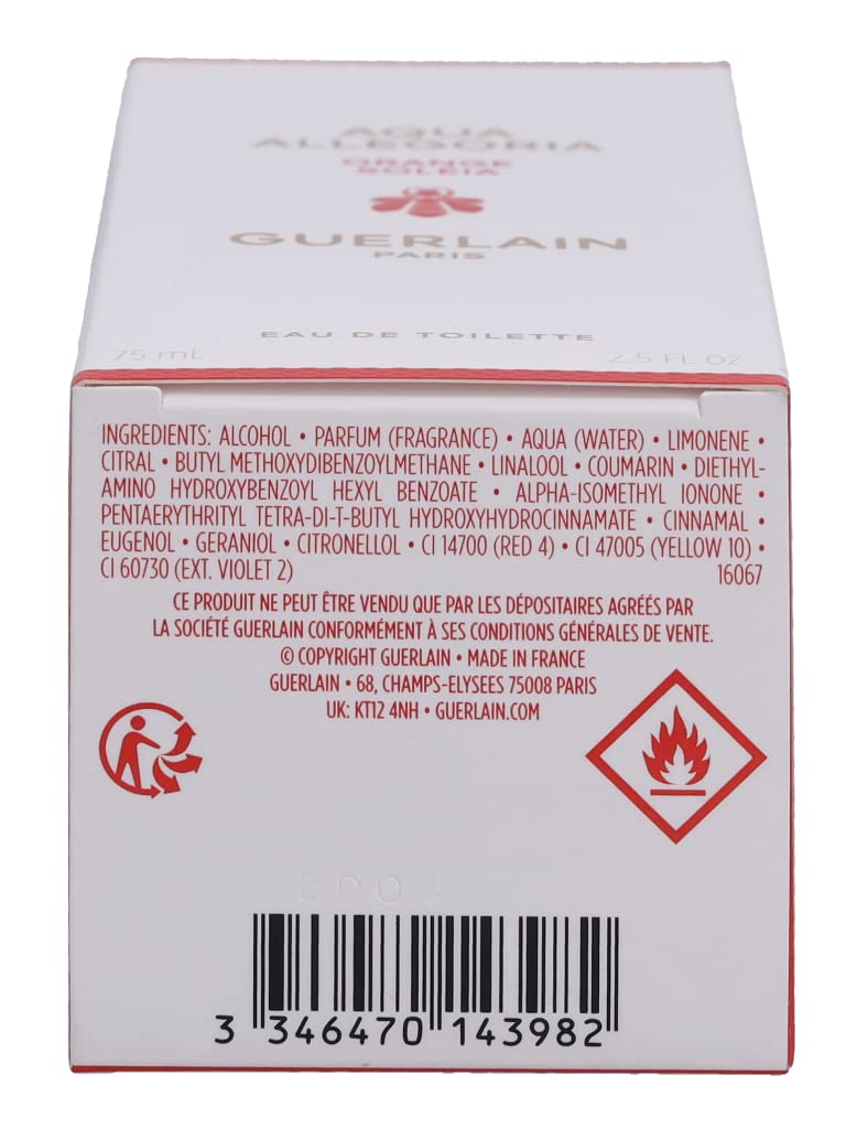 Foto 4 | Perfume Guerlain Eau De Toilette Aqua Allegoria Orange Soleia 75 Ml - Venta Internacional