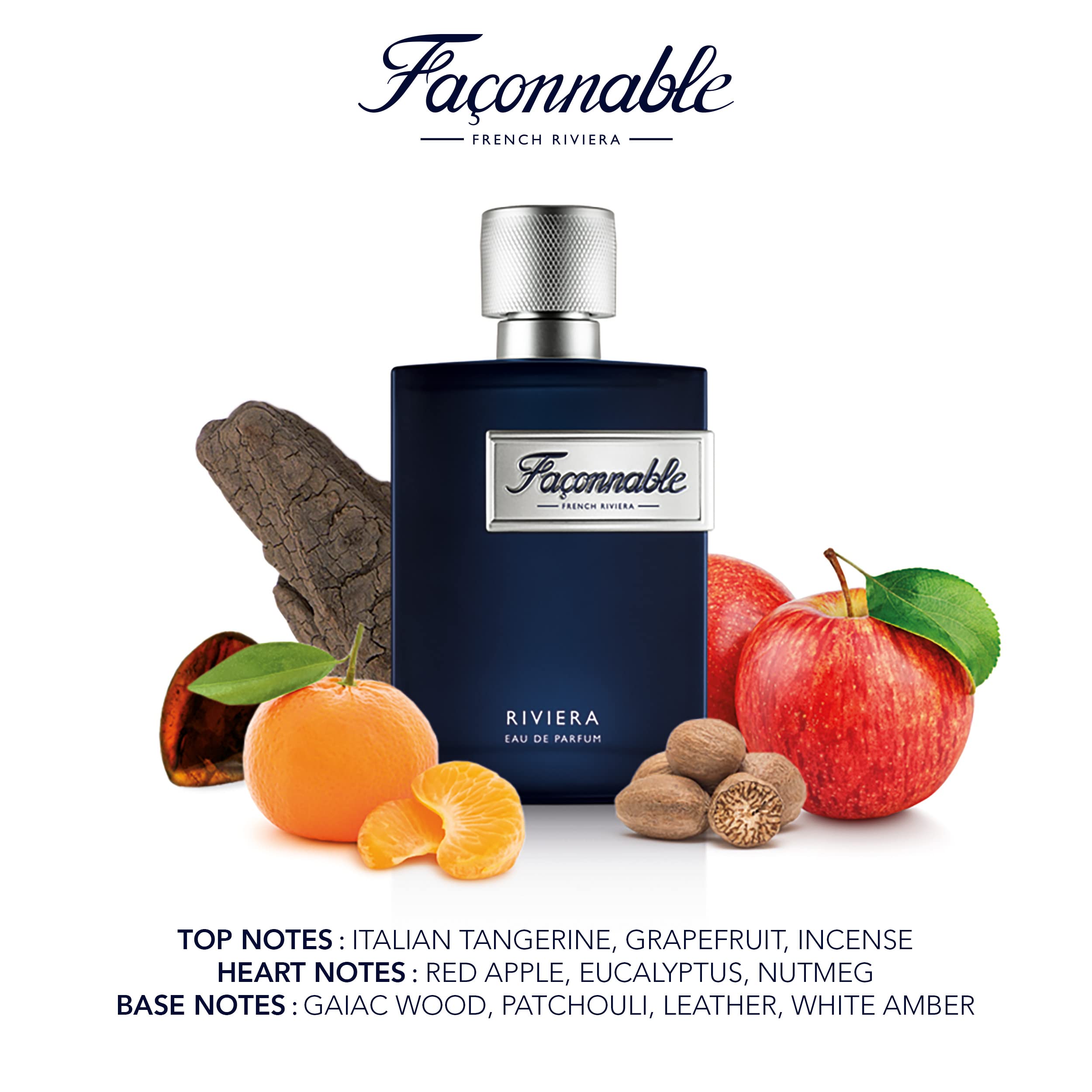 Foto 5 pulgar | Perfume Façonnable Riviera Eau De Parfum 90 Ml Para Hombre - Venta Internacional.