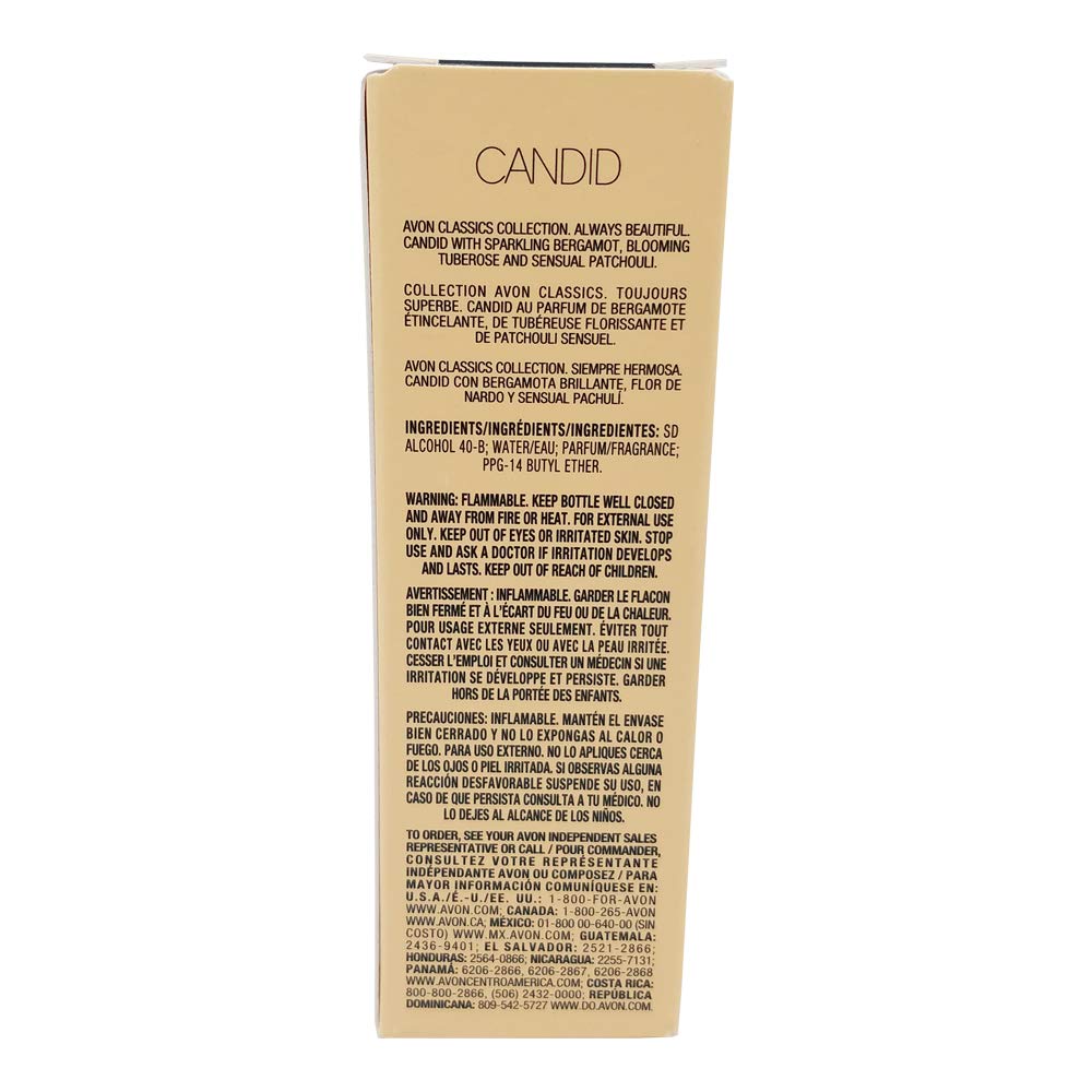 Foto 3 | Perfume Avon Candid Cologne Spray, 50 Ml, Para Hombre - Venta Internacional.