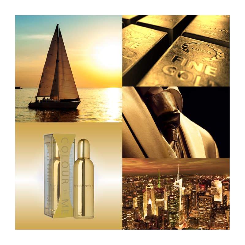 Foto 6 pulgar | Perfume Colour Me Gold Homme Edp 50 Ml Para Hombre - Venta Internacional.