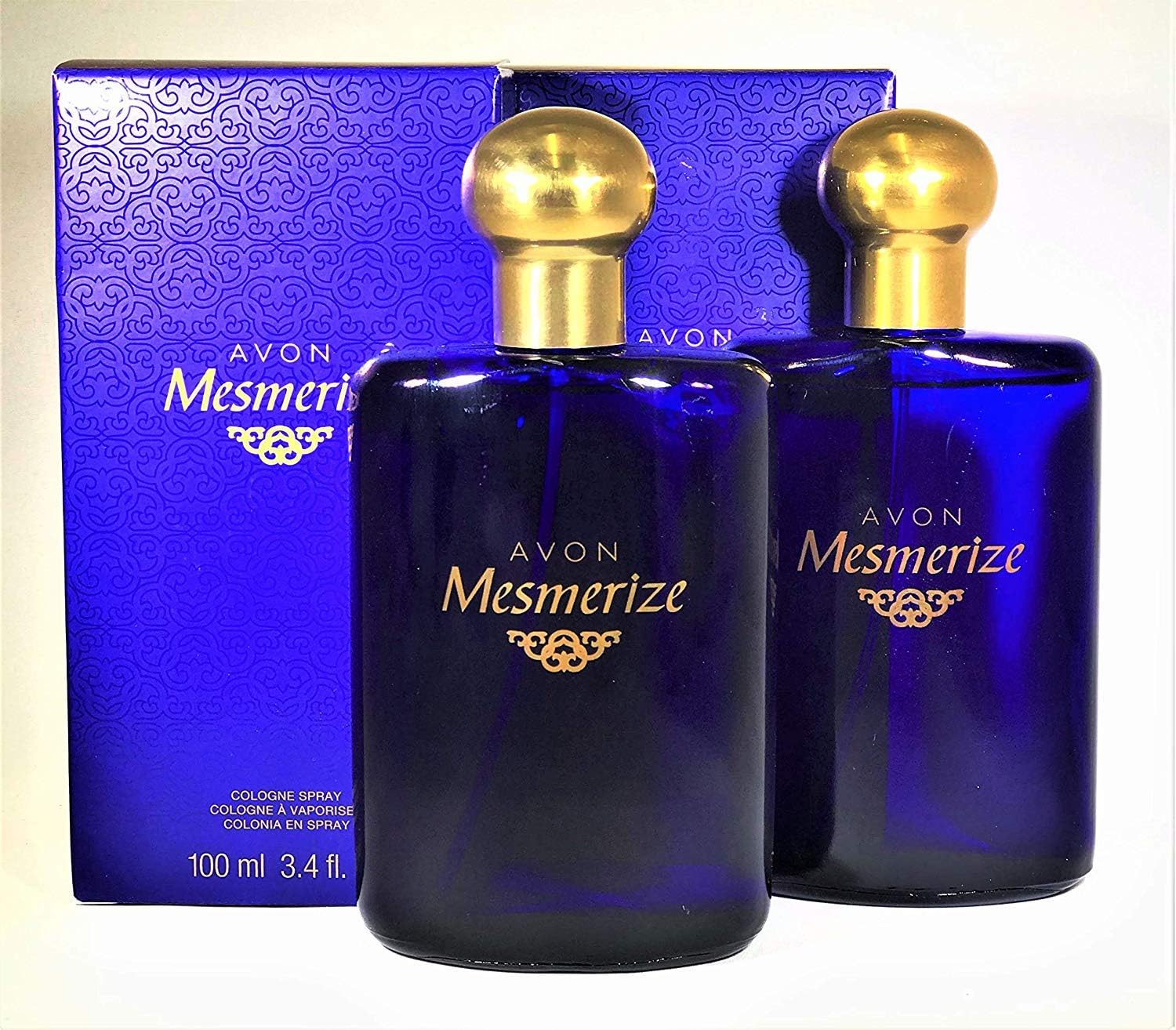 Foto 3 pulgar | Colonia En Aerosol Perfume Avon Mesmerize Para Hombre, 100 Ml (paquete De 2) - Venta Internacional.