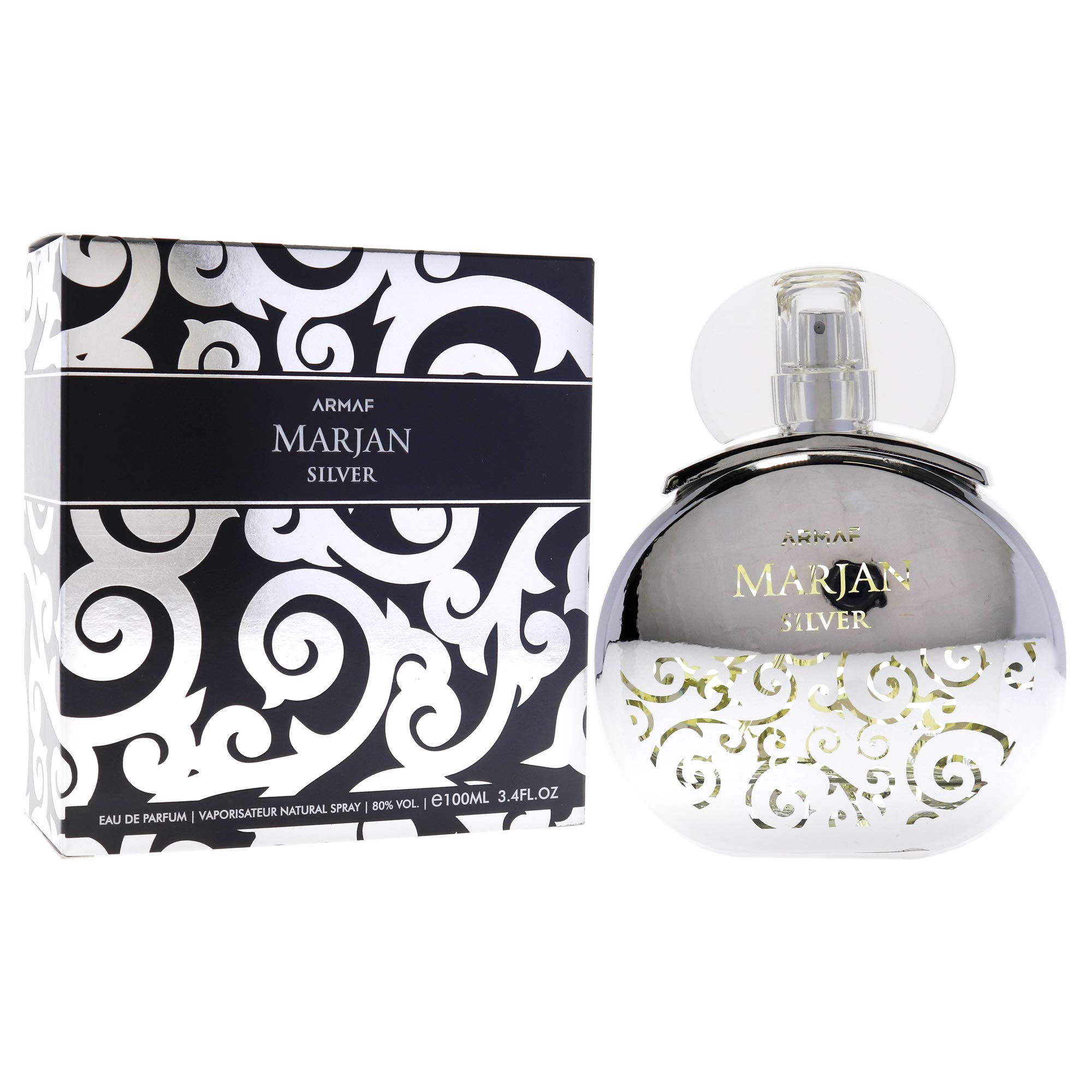 Foto 4 pulgar | Perfume Armaf Marjan Silver Eau De Parfum Para Hombre, 100 Ml - Venta Internacional.
