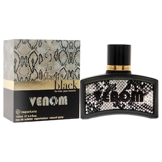Foto 3 | Perfume Nu Parfums Black Is Black Venom Eau De Toilette 100 Ml - Venta Internacional