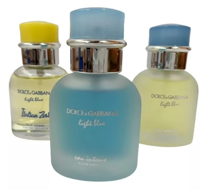 Foto 3 pulgar | Estuche Dolce Y Gabbana Light Blue Edt 3 Piezas 30 ml