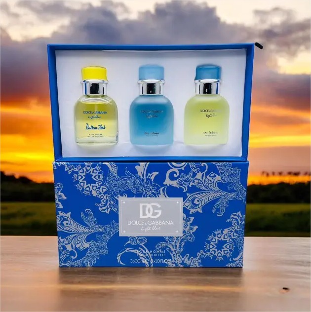 Foto 4 pulgar | Estuche Dolce Y Gabbana Light Blue Edt 3 Piezas 30 ml