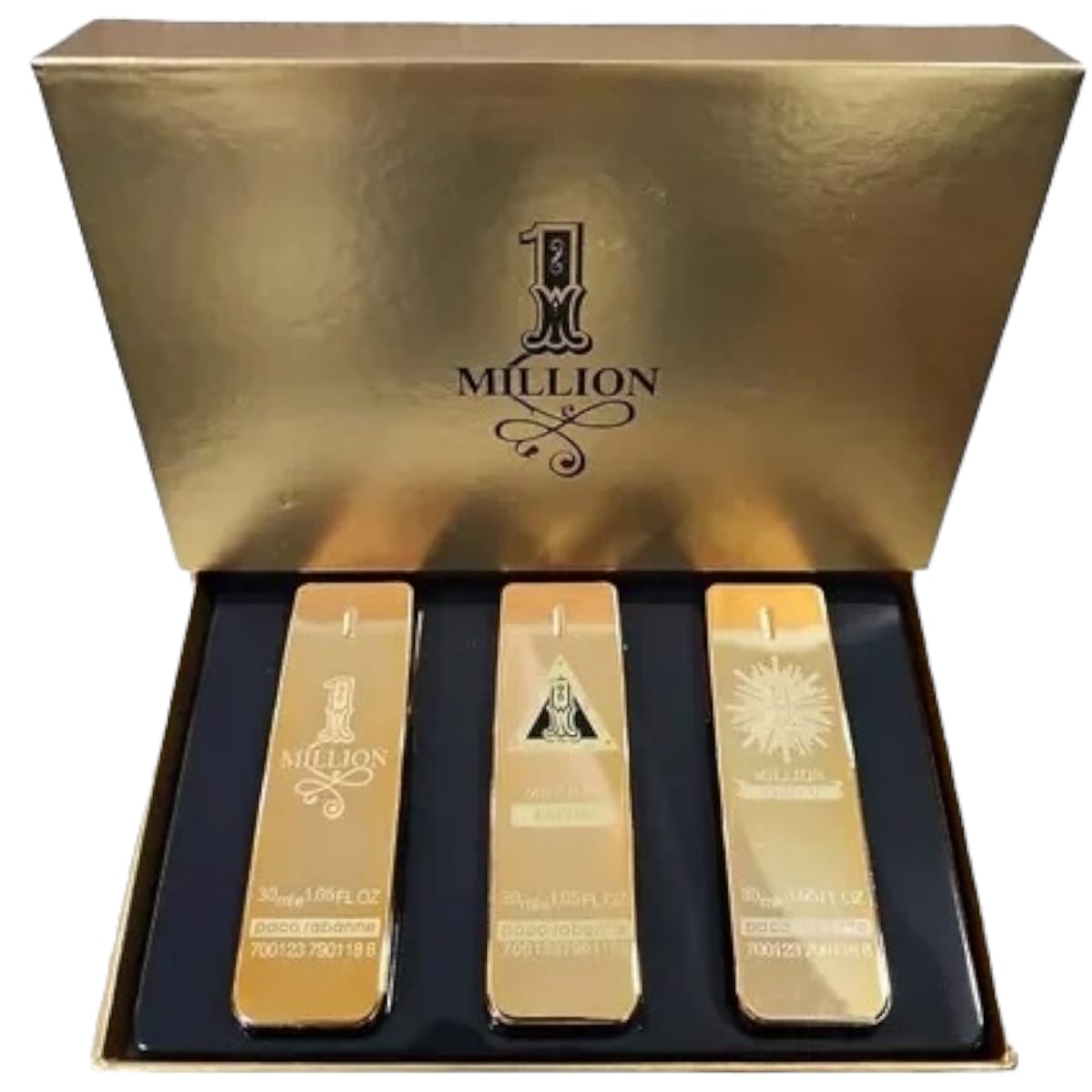 Fragancia Paco Rabanne One Million 3 Piezas Edp 30 ml $1,499