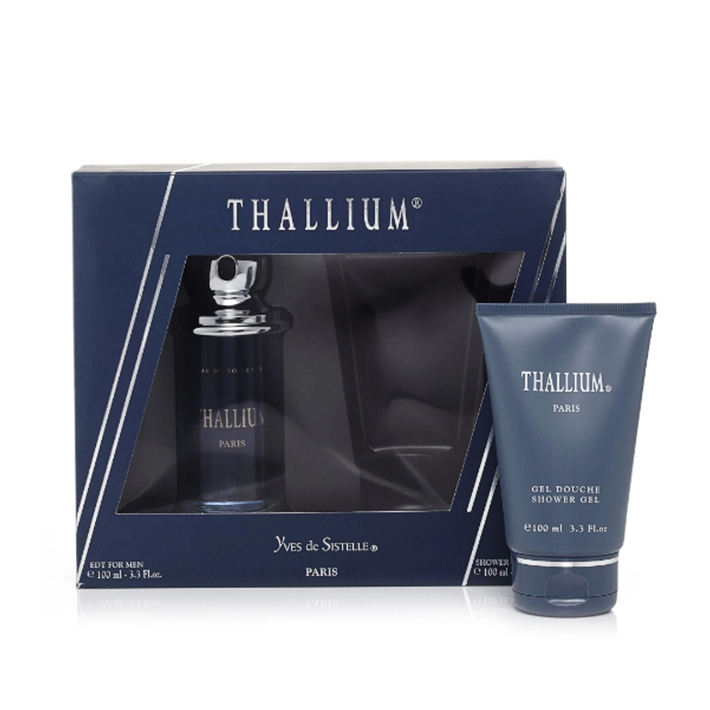 Set De Regalo Perfume Yves De Sistelle Thallium, 2 Piezas, Para Hombre - Venta Internacional.