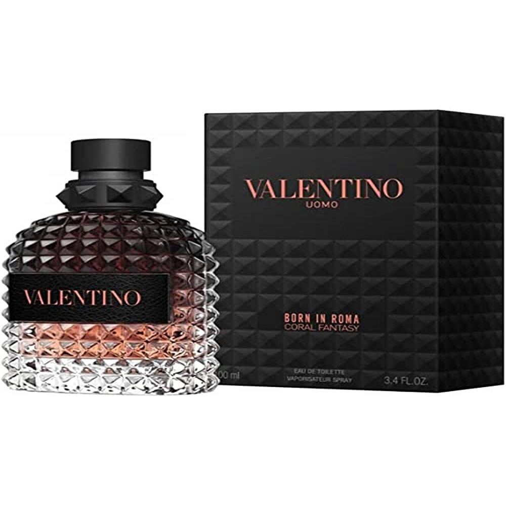 Perfume Valentino Uomo Born In Roma Coral Fantasy Para Hombre - Venta Internacional.