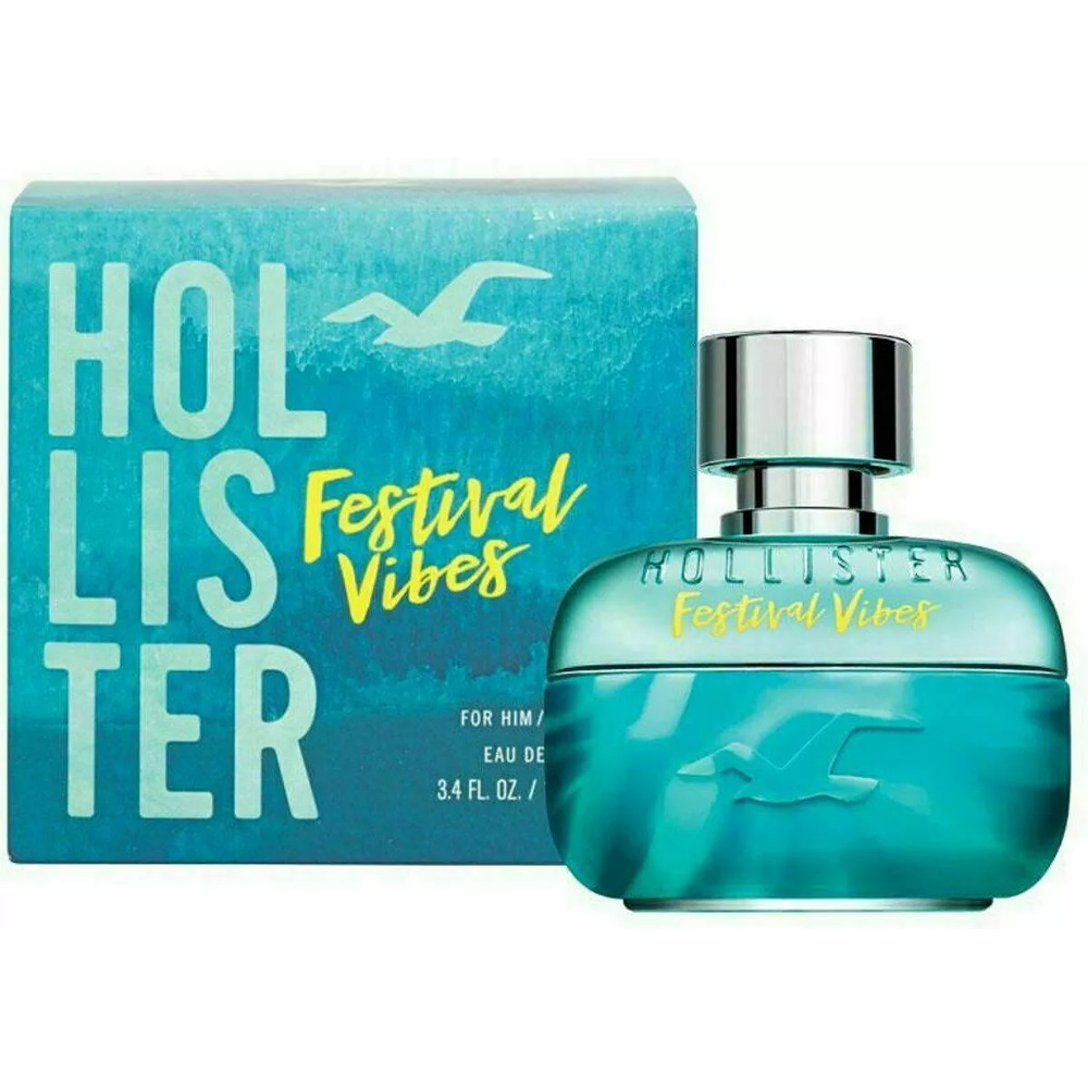 Perfume Hollister Festival Vibes Para Hombre Eau De Toilette 100 - Venta Internacional.