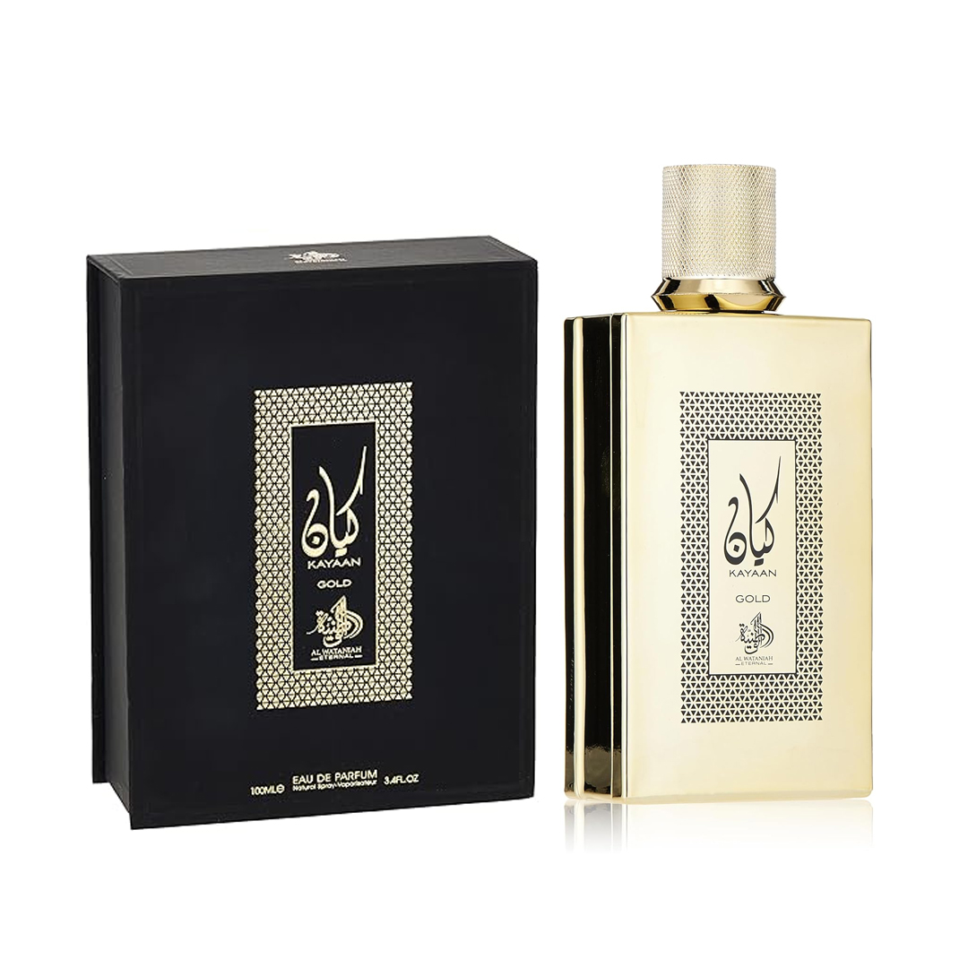 Perfume Al Wataniah Kayaan Gold Eau De Parfum Para Hombre, 100 Ml - Venta Internacional.