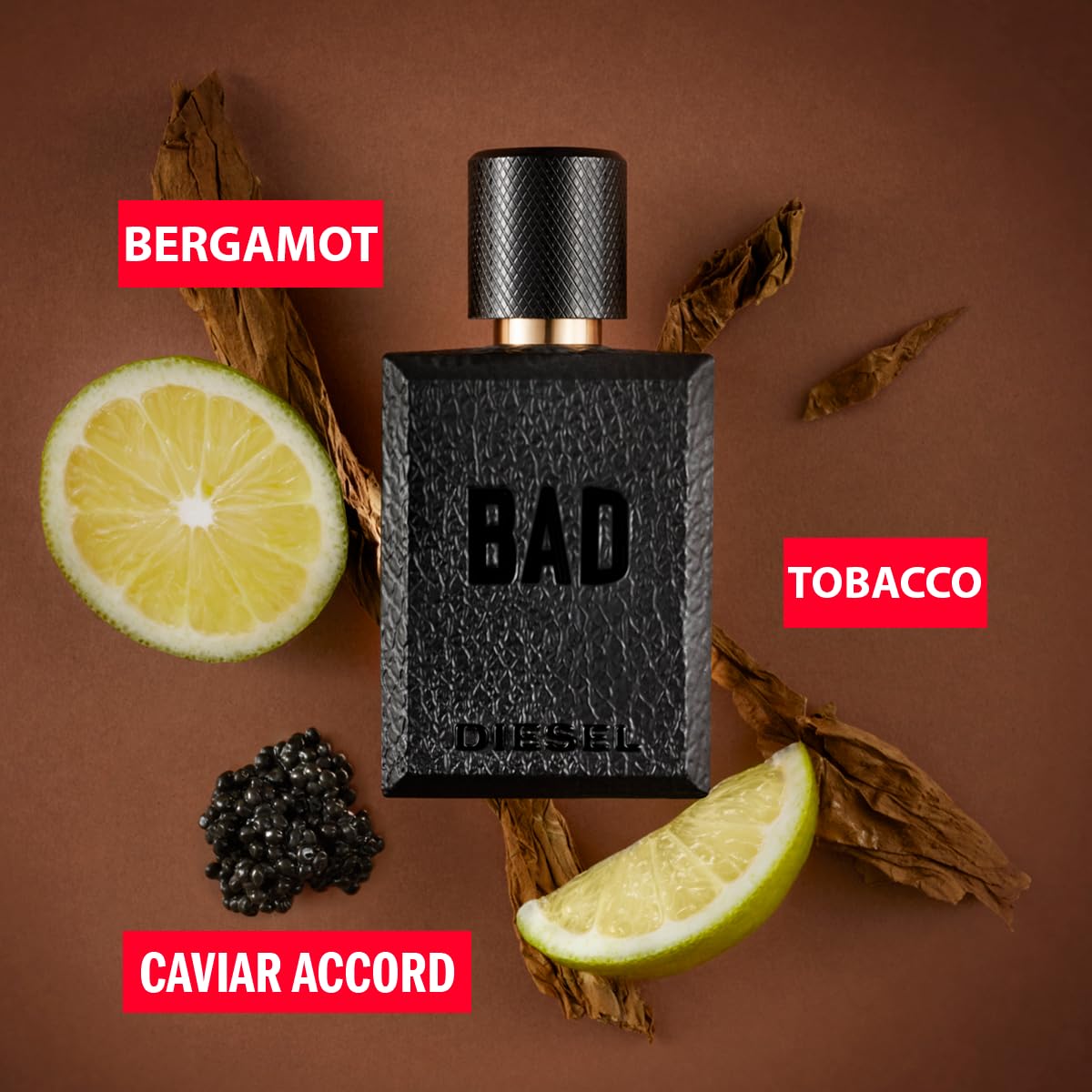 Foto 4 pulgar | Perfume Diesel Bad Eau De Toilette En Aerosol De 50 Ml Para Hombre - Venta Internacional.