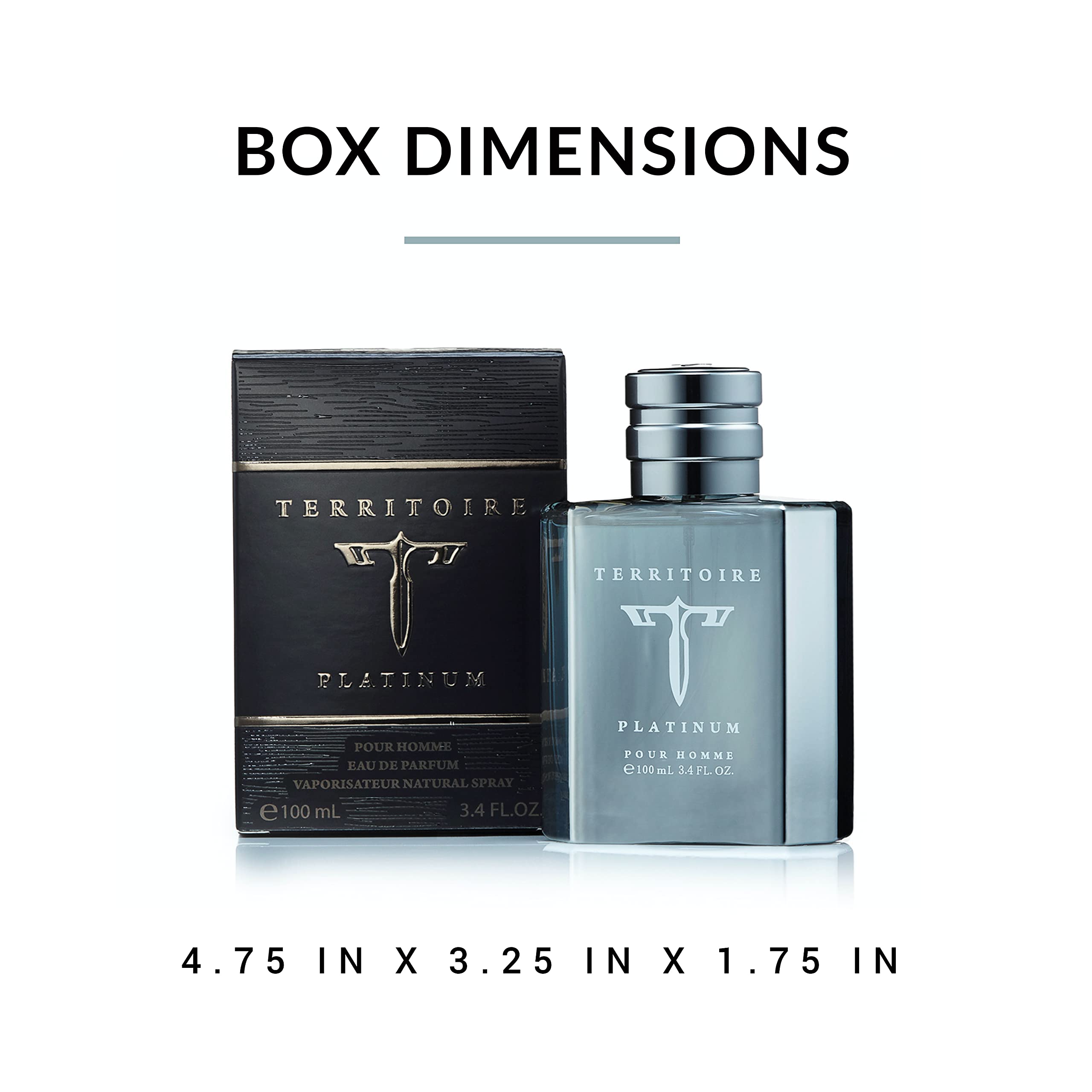 Foto 7 pulgar | Perfume Territoire Eau De Parfum Platinum Para Hombre 100 Ml - Venta Internacional.
