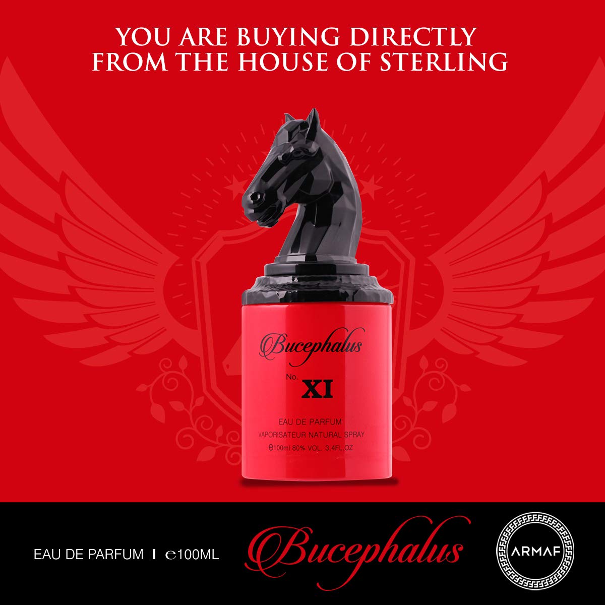 Foto 4 pulgar | Perfume Armaf Bucephalus XI Eau de Parfum 100 ml para Hombre - Venta Internacional