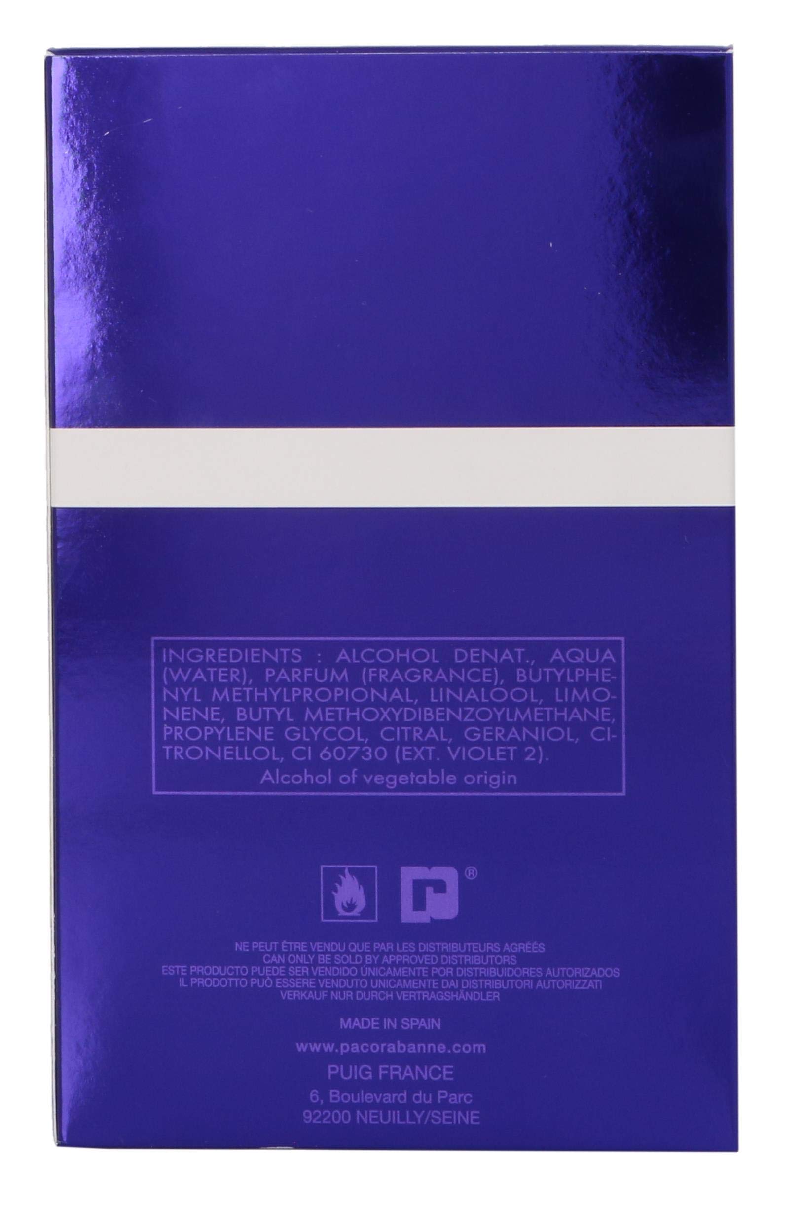 Foto 3 pulgar | Perfume Paco Rabanne Ultraviolet Men Eau de Toilette 100 ml - Venta Internacional
