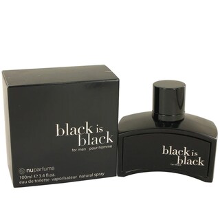 Foto 1 | Perfume Nu Parfums Black Is Black Edt 100 Ml para Hombre - Venta Internacional
