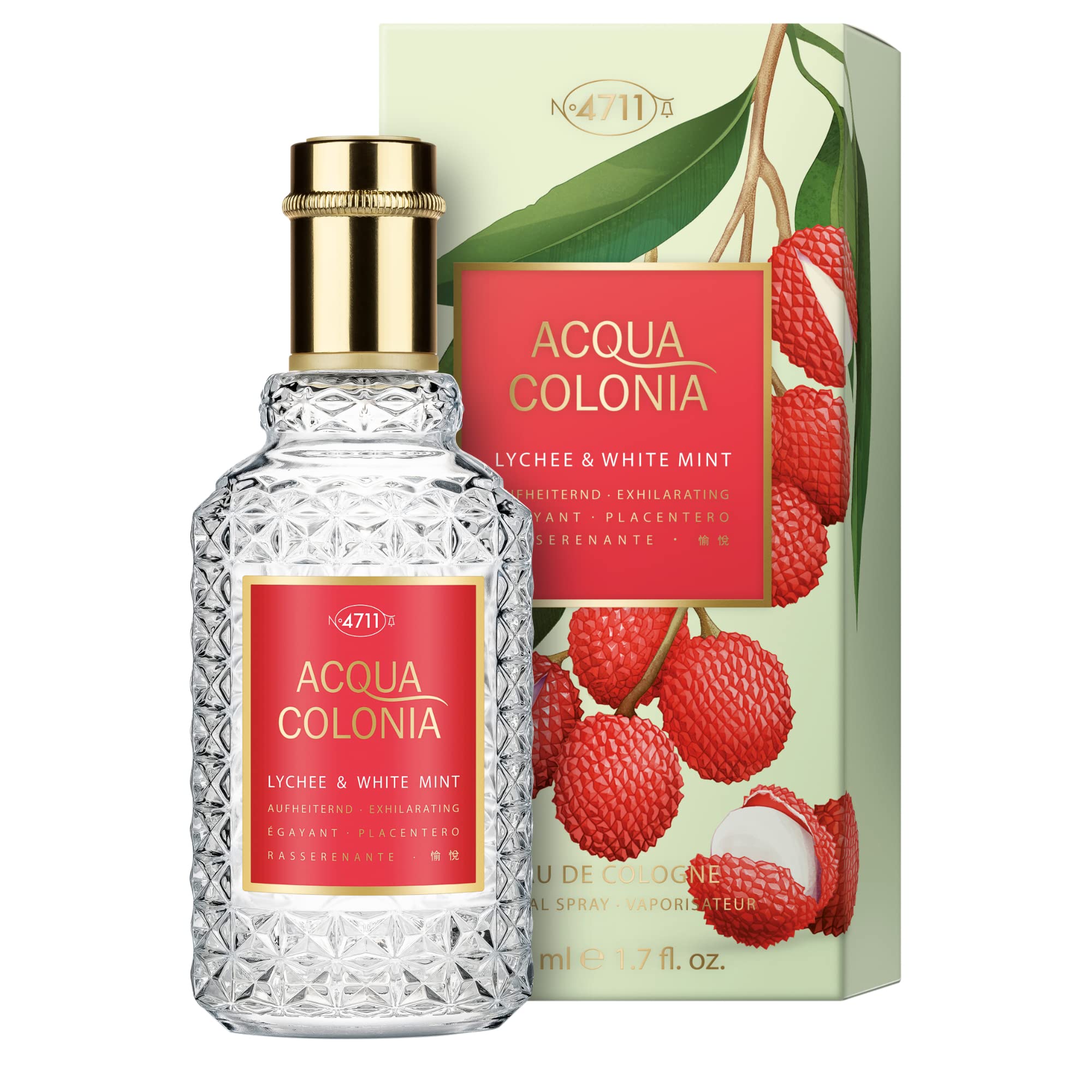 Foto 3 pulgar | Perfume 4711 Acqua Colonia Lichi y Menta Blanca 50 Ml - Venta Internacional