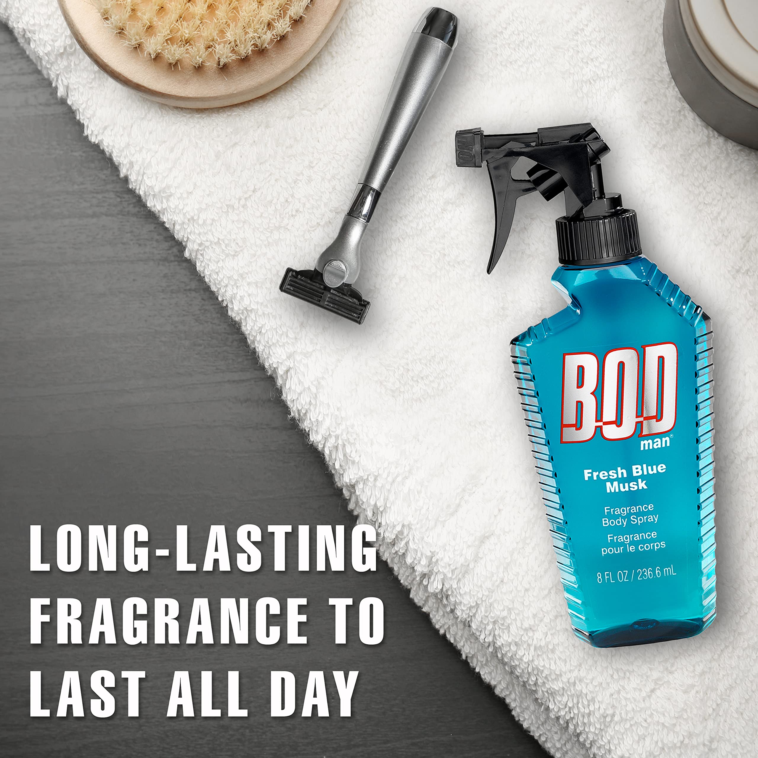 Foto 3 pulgar | Spray Corporal Parfums De Coeur Bod Man Fresh Blue Musk 240 Ml - Venta Internacional.