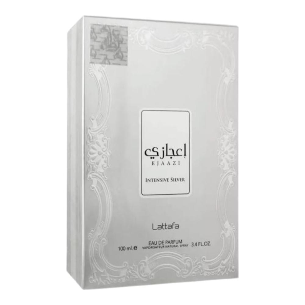 Foto 3 pulgar | Lattafa Ejaazi Intensive Silver Edp 100 Ml