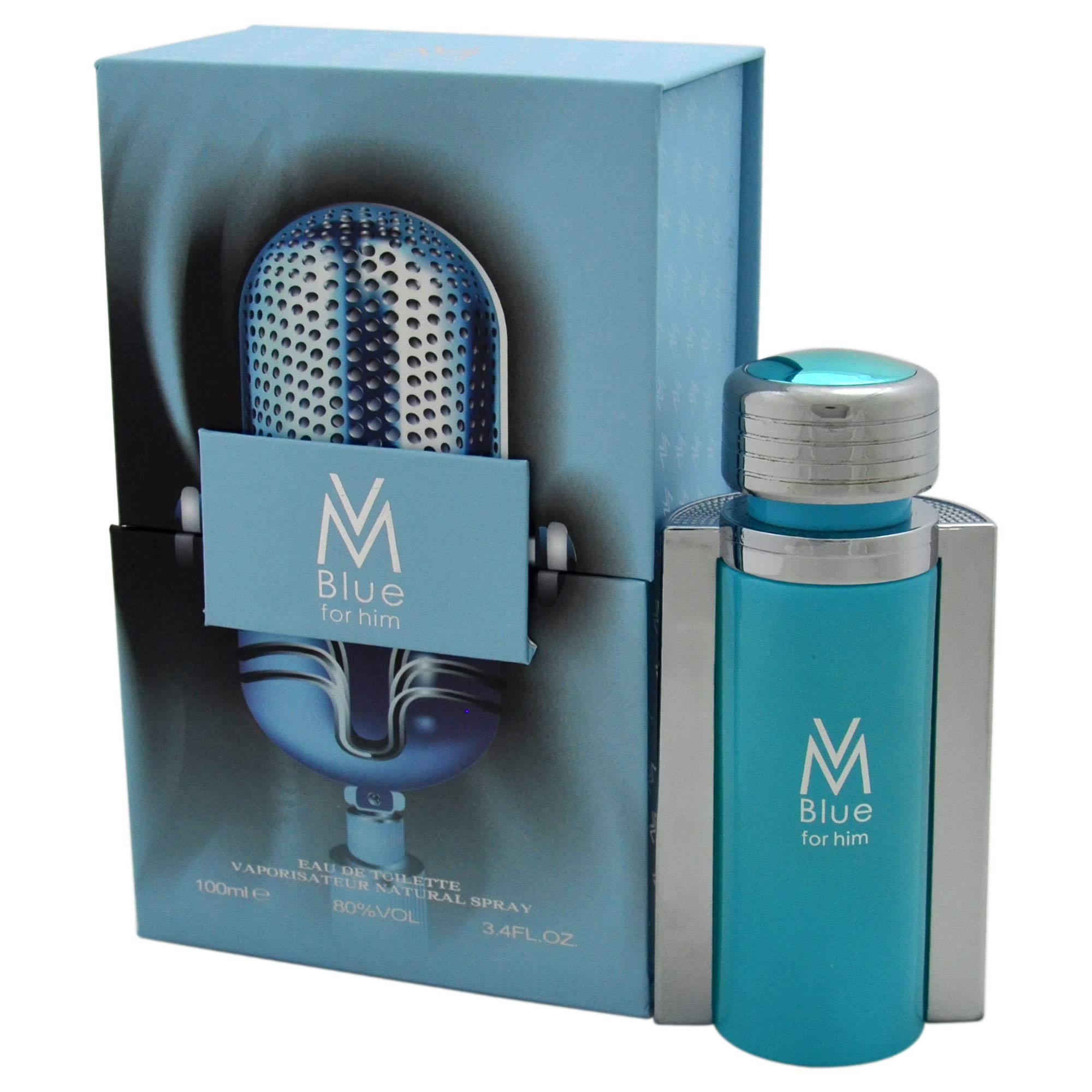 Foto 4 pulgar | Perfume Victor Manuelle Vm Blue Para Hombre Edt 100 Ml Para Hombre - Venta Internacional.