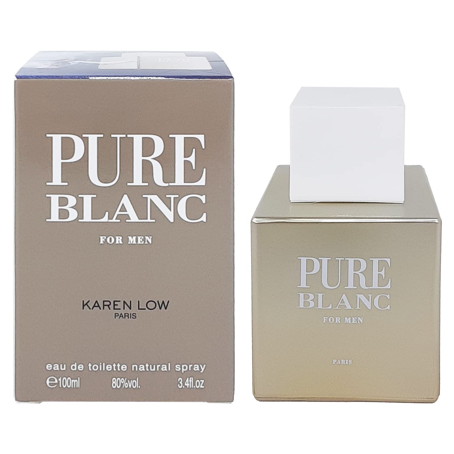 Perfume Karen Low Pure Blanc Eau De Toilette Para Hombre, 100 Ml - Venta Internacional.