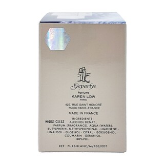 Foto 4 | Perfume Karen Low Pure Blanc Eau De Toilette Para Hombre, 100 Ml - Venta Internacional.