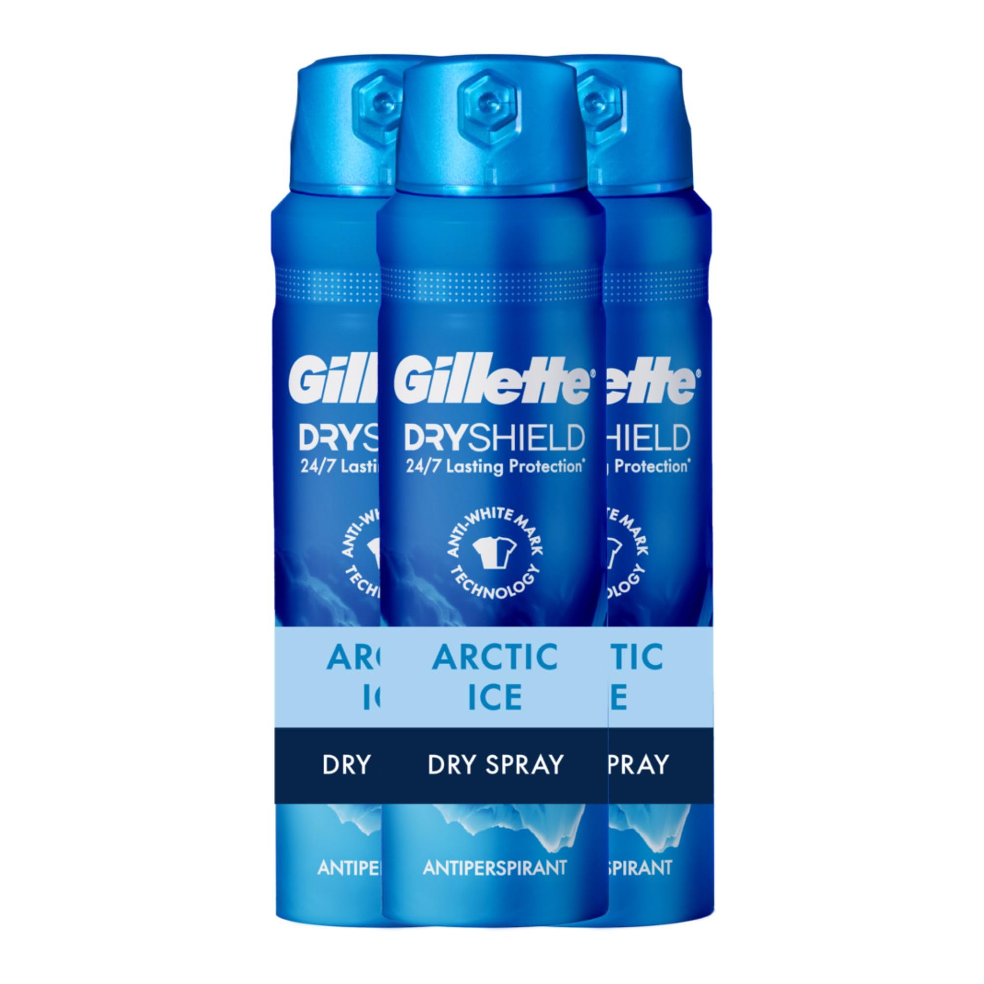 Foto 2 pulgar | Desodorante Antitranspirante Gillette Dry Spray Arctic Ice 125 Ml - Venta Internacional.