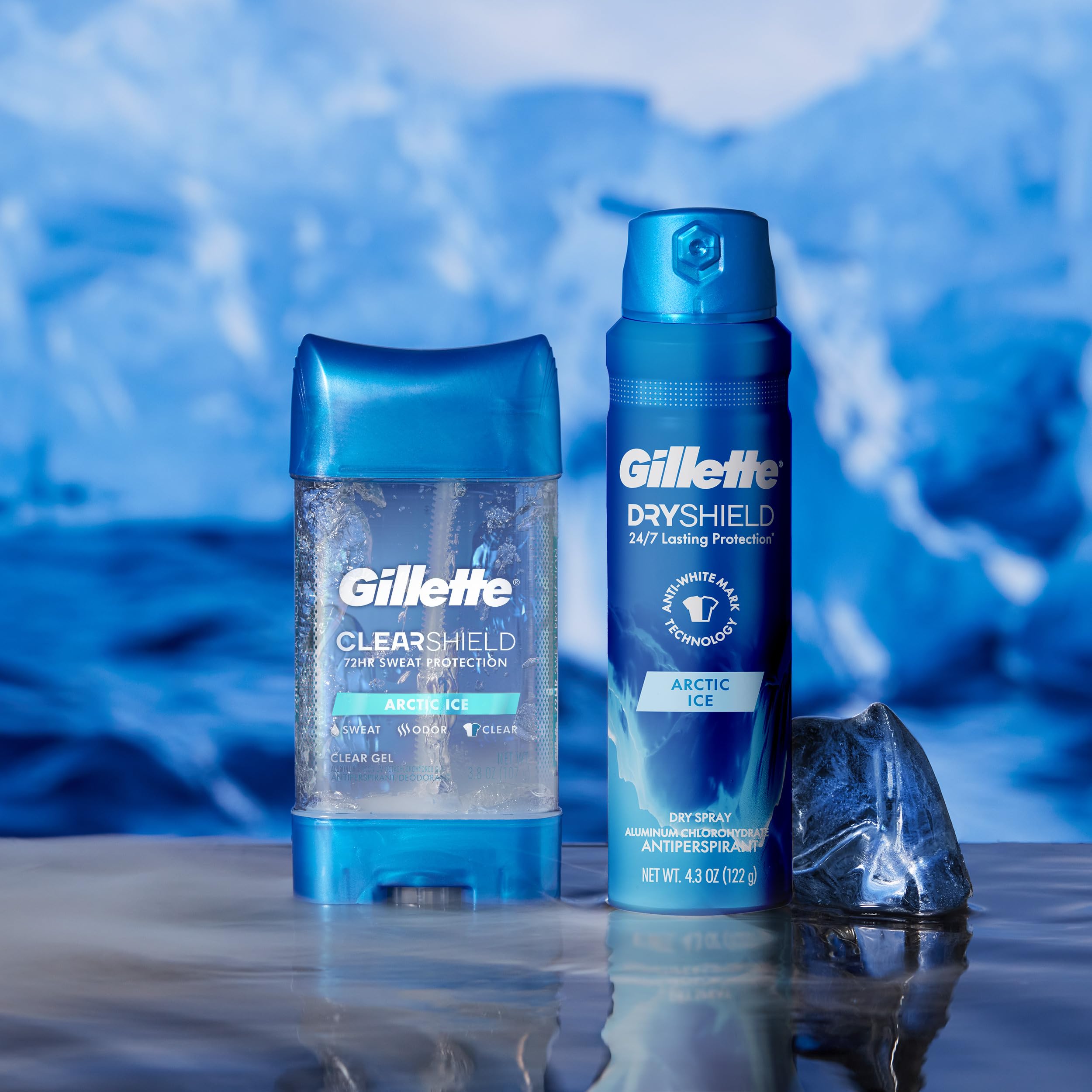 Foto 7 pulgar | Desodorante Antitranspirante Gillette Dry Spray Arctic Ice 125 Ml - Venta Internacional.