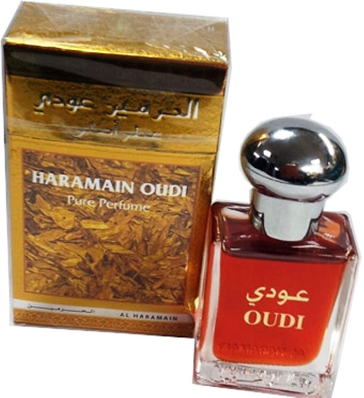 Perfume Al Haramain Oudi, Concentrado Sin Alcohol, 15 Ml - Venta Internacional.