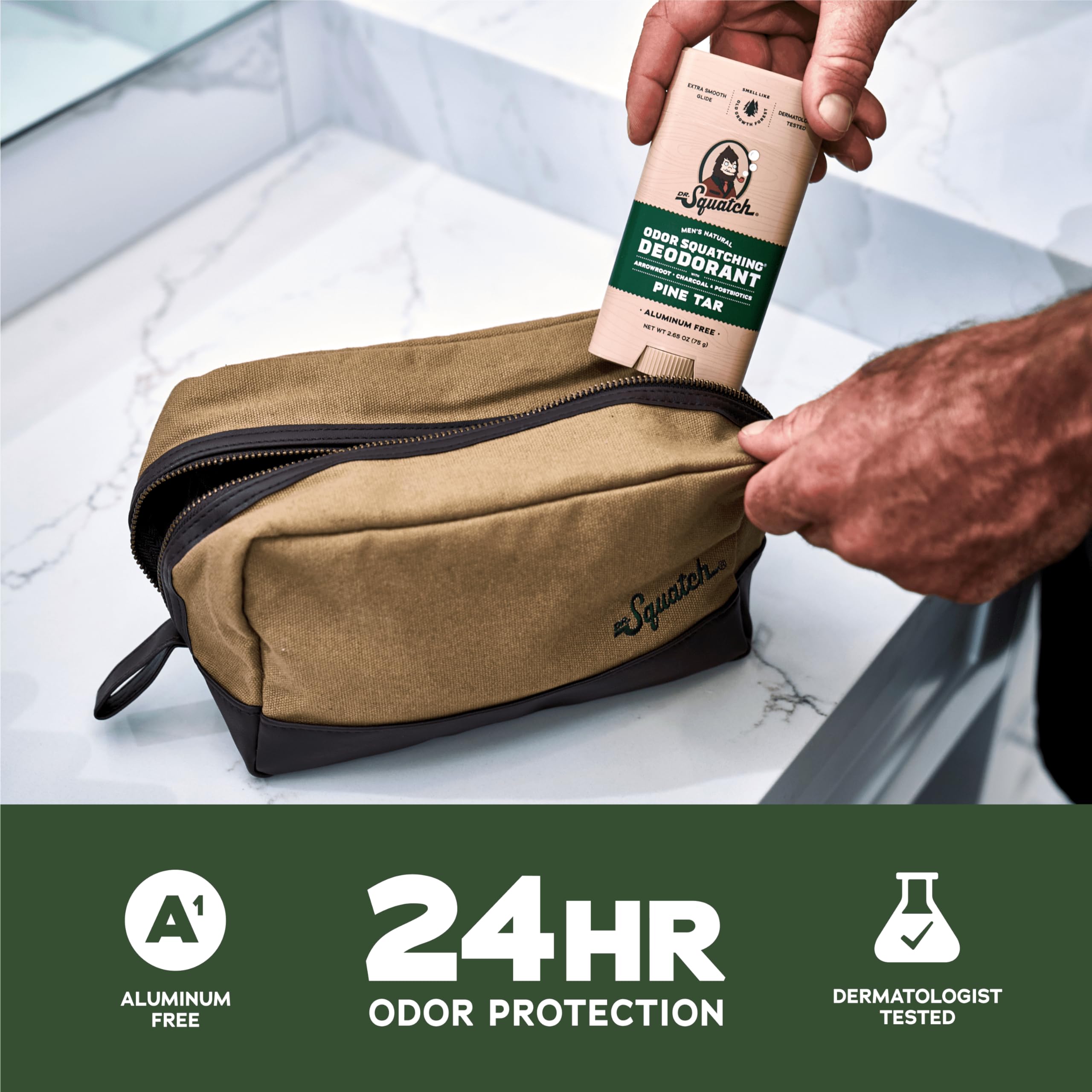Foto 4 | Desodorante Dr. Squatch Natural Alpine Sage Para Hombre, 80 Ml, Paquete De 3 - Venta Internacional.
