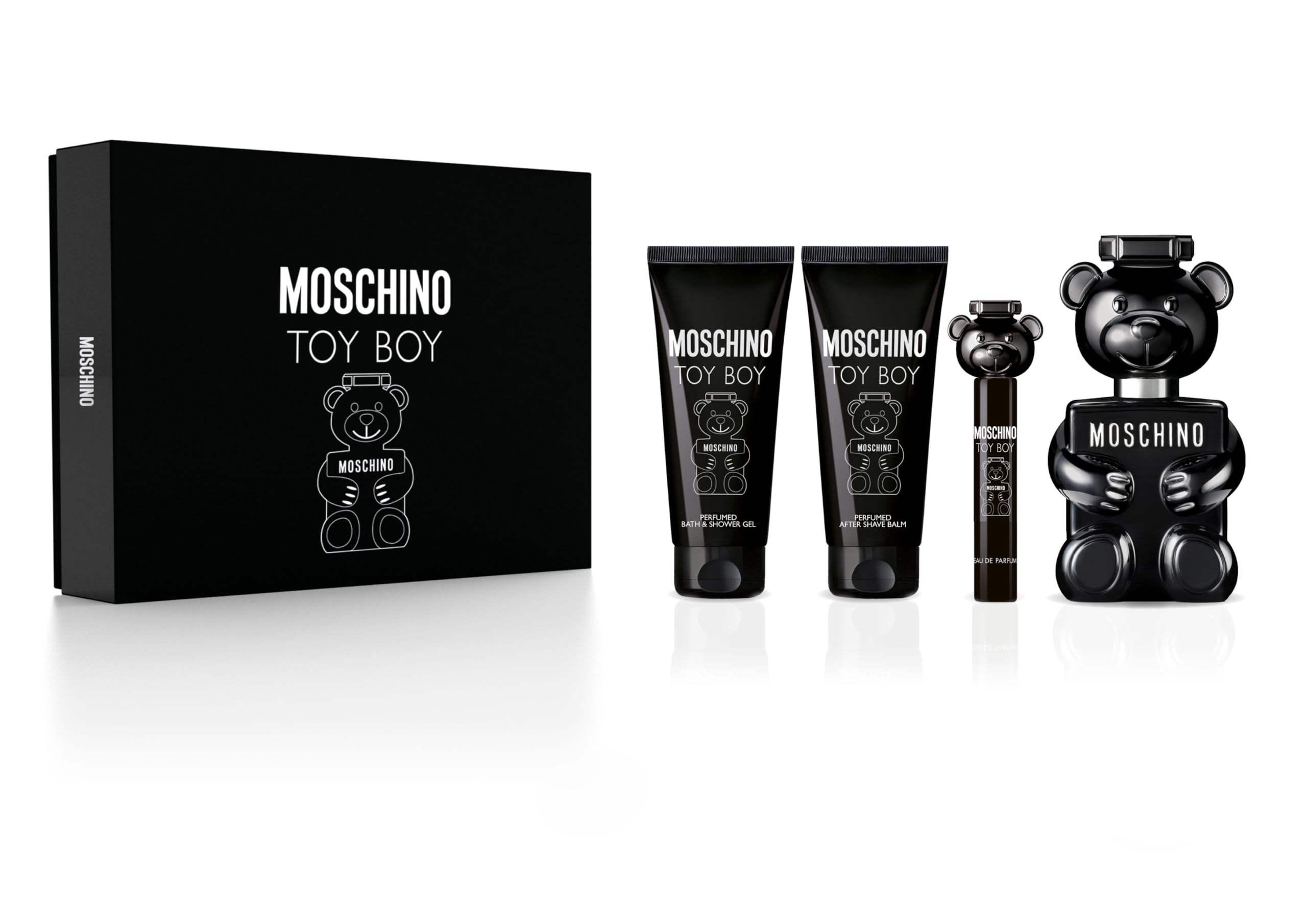 Set De Perfume Moschino Toy Boy Eau De Parfum De 100 Ml Con Gel De Ducha - Venta Internacional.