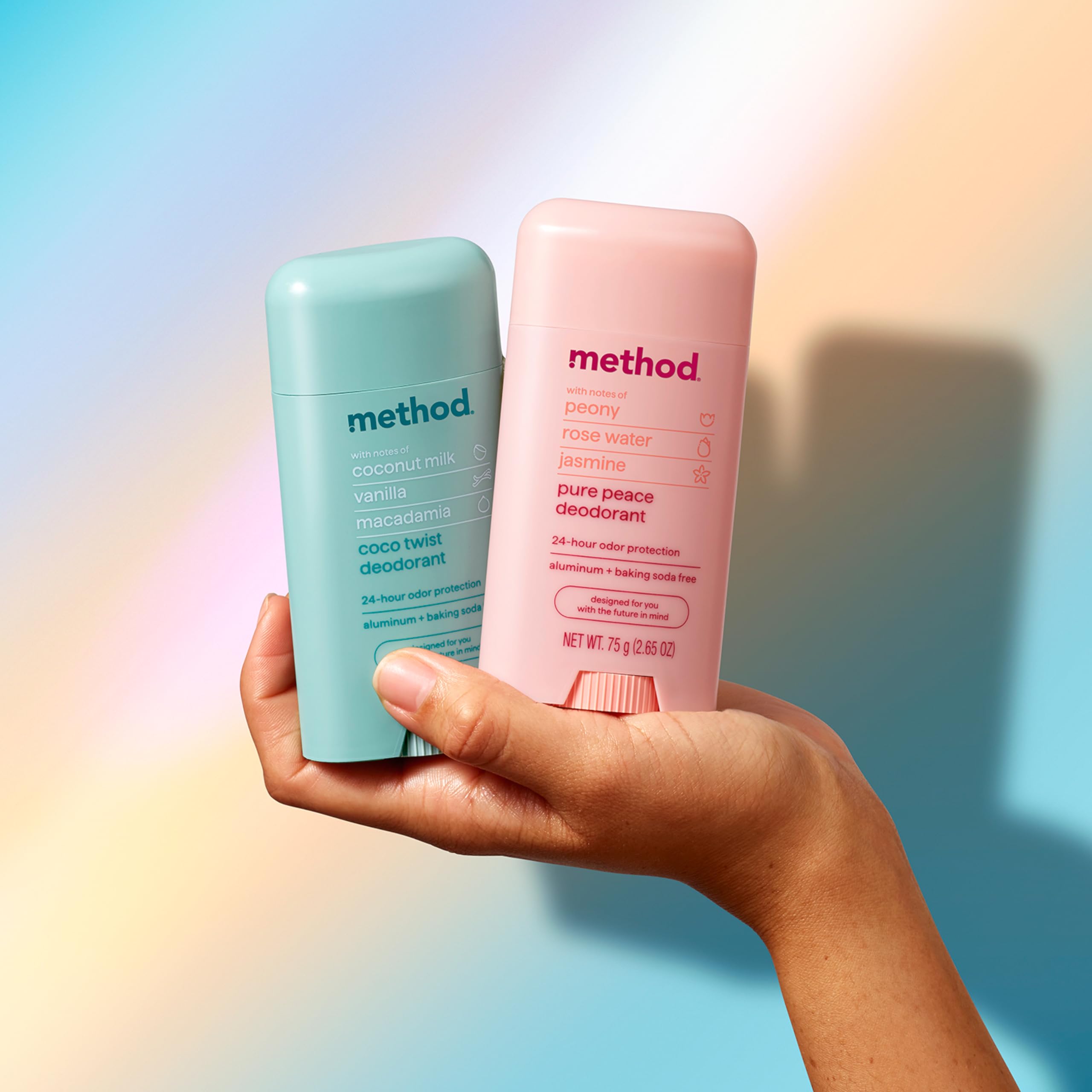 Foto 8 pulgar | Deodorant Method Pure Peace, 78 Ml, 24 Horas, Protección Contra Olores - Venta Internacional.