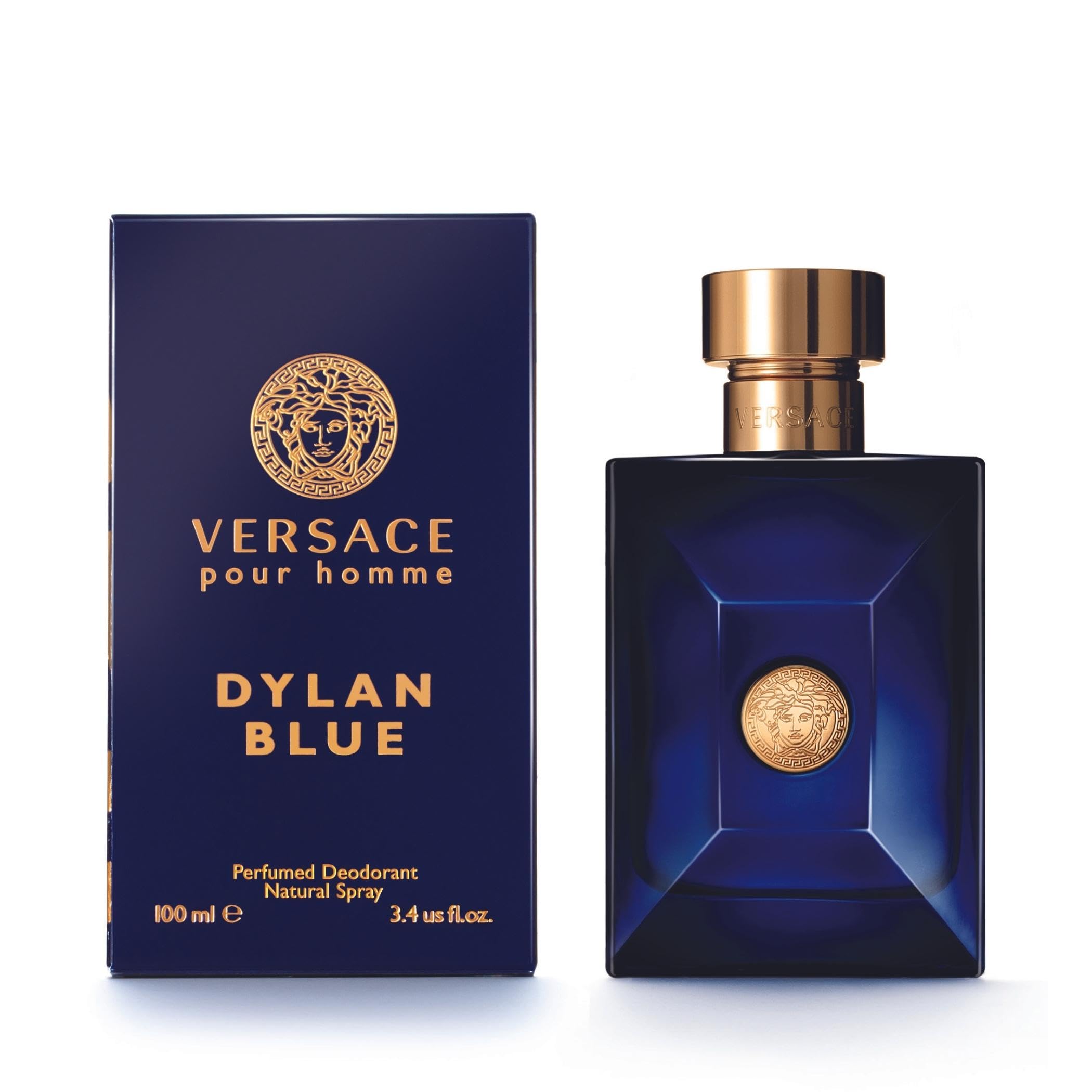 Foto 3 pulgar | Desodorante Perfumado en Aerosol Versace Pour Homme Dylan Blue 100 ml - Venta Internacional