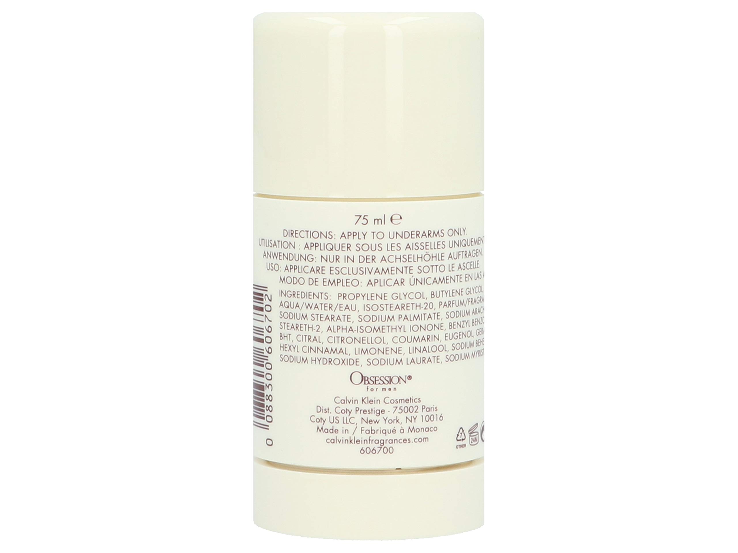 Foto 3 pulgar | Desodorante Calvin Klein Obsession Para Hombre 75 g - Venta Internacional.