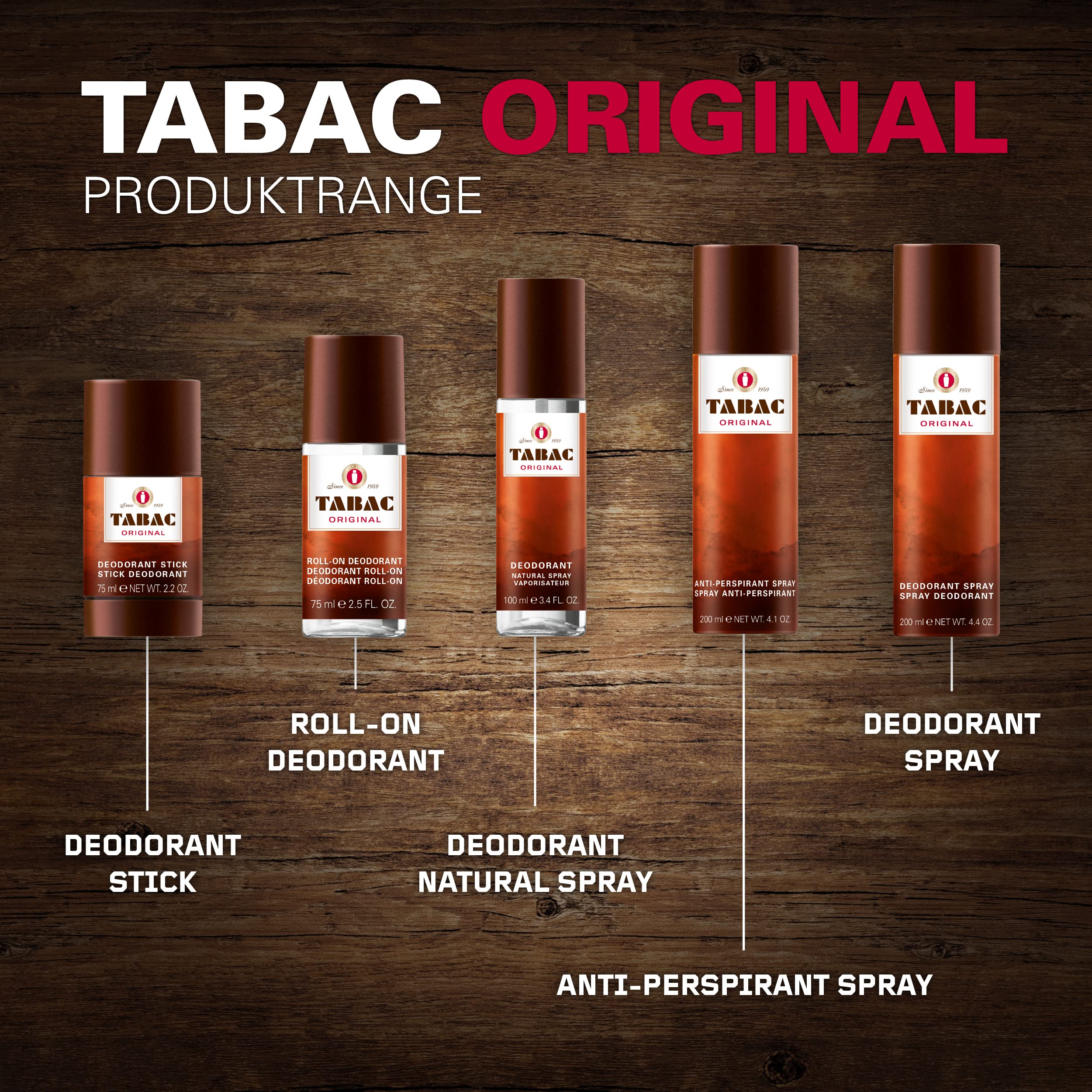 Foto 5 pulgar | Desodorante En Aerosol Maurer & Wirtz Tabac Original Para Hombre 130 Ml - Venta Internacional.