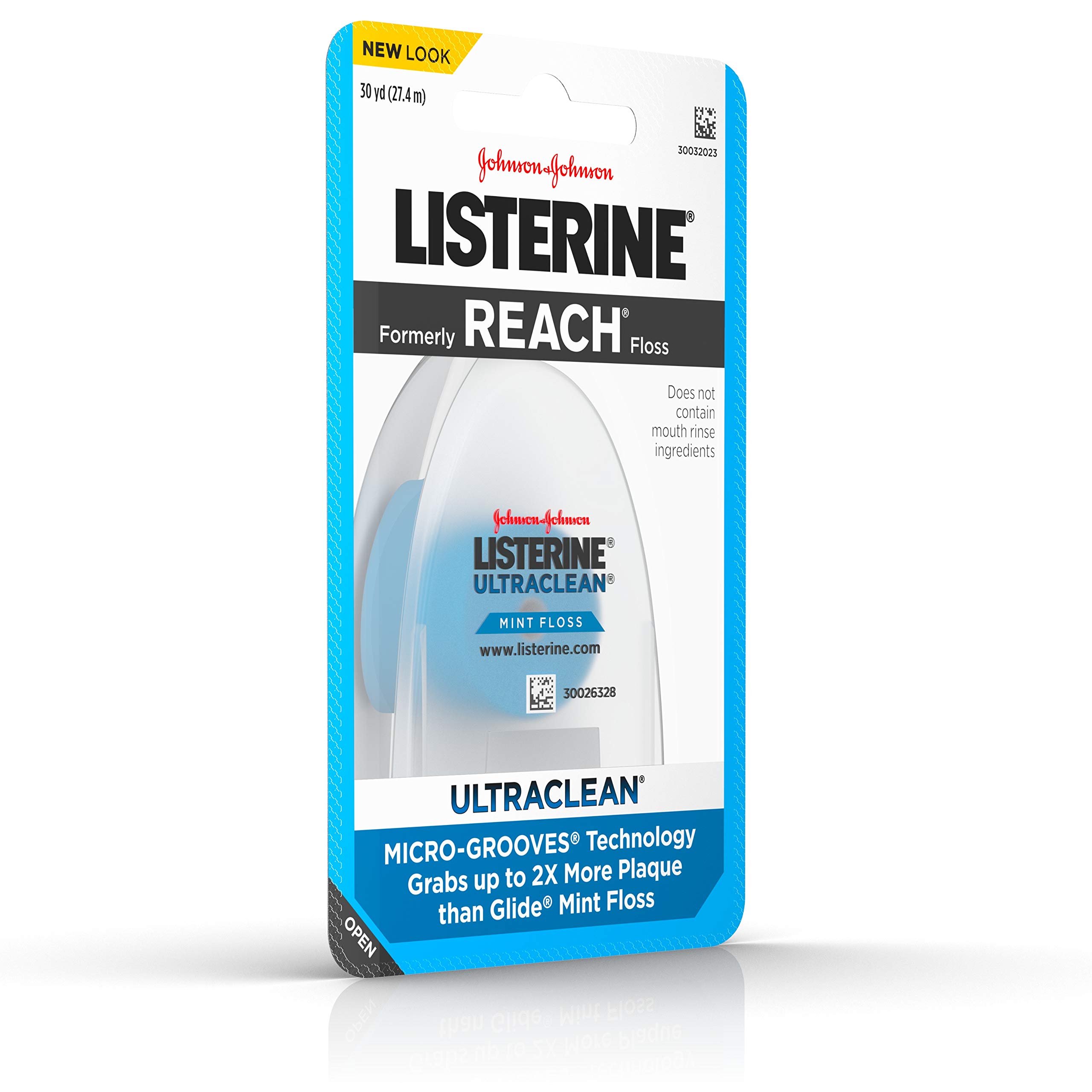Foto 3 pulgar | Hilo Dental Listerine Ultraclean Mint, 27 M (paquete De 6) - Venta Internacional.
