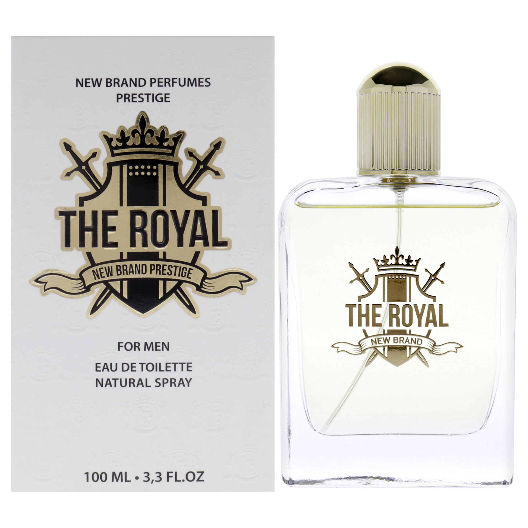 Perfume The Royal De New Brand Para Hombre, Aerosol Edt De 100 Ml - Venta Internacional.