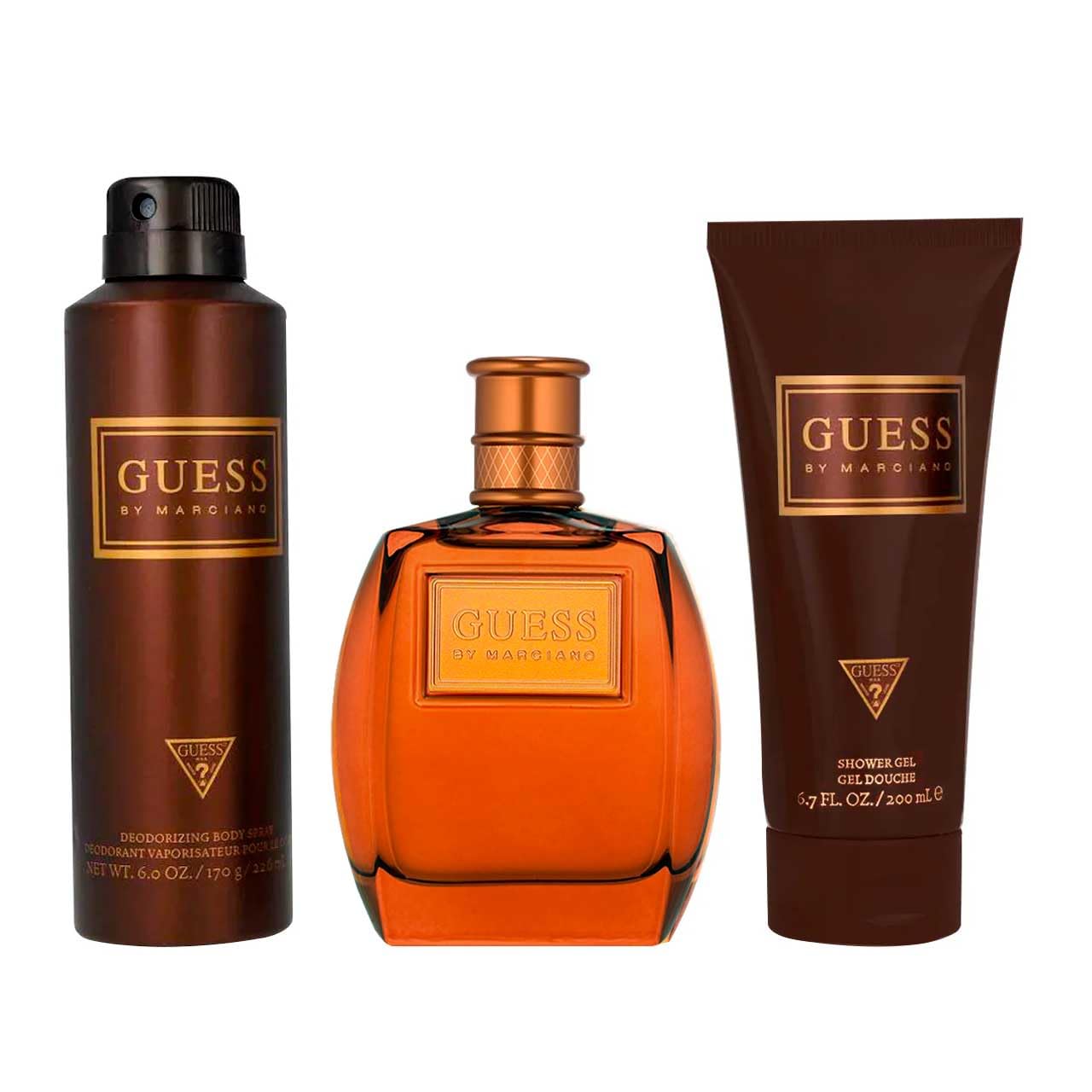 Foto 2 pulgar | Set De Regalo Perfume Guess By Marciano, Aerosol Edt De 100 Ml Para Hombre - Venta Internacional.