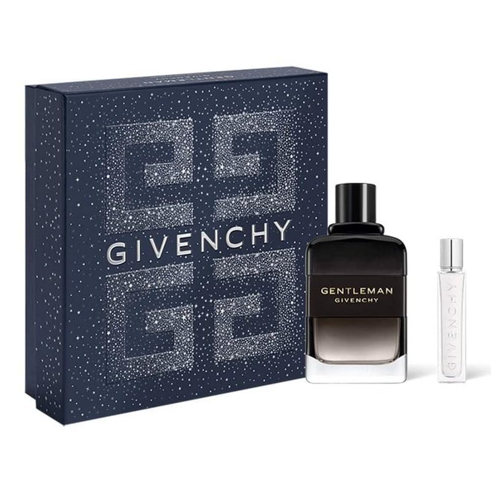 Set De Regalo Perfume Givenchy Gentleman Boisee De 100 Ml + 12 Ml - Venta Internacional.