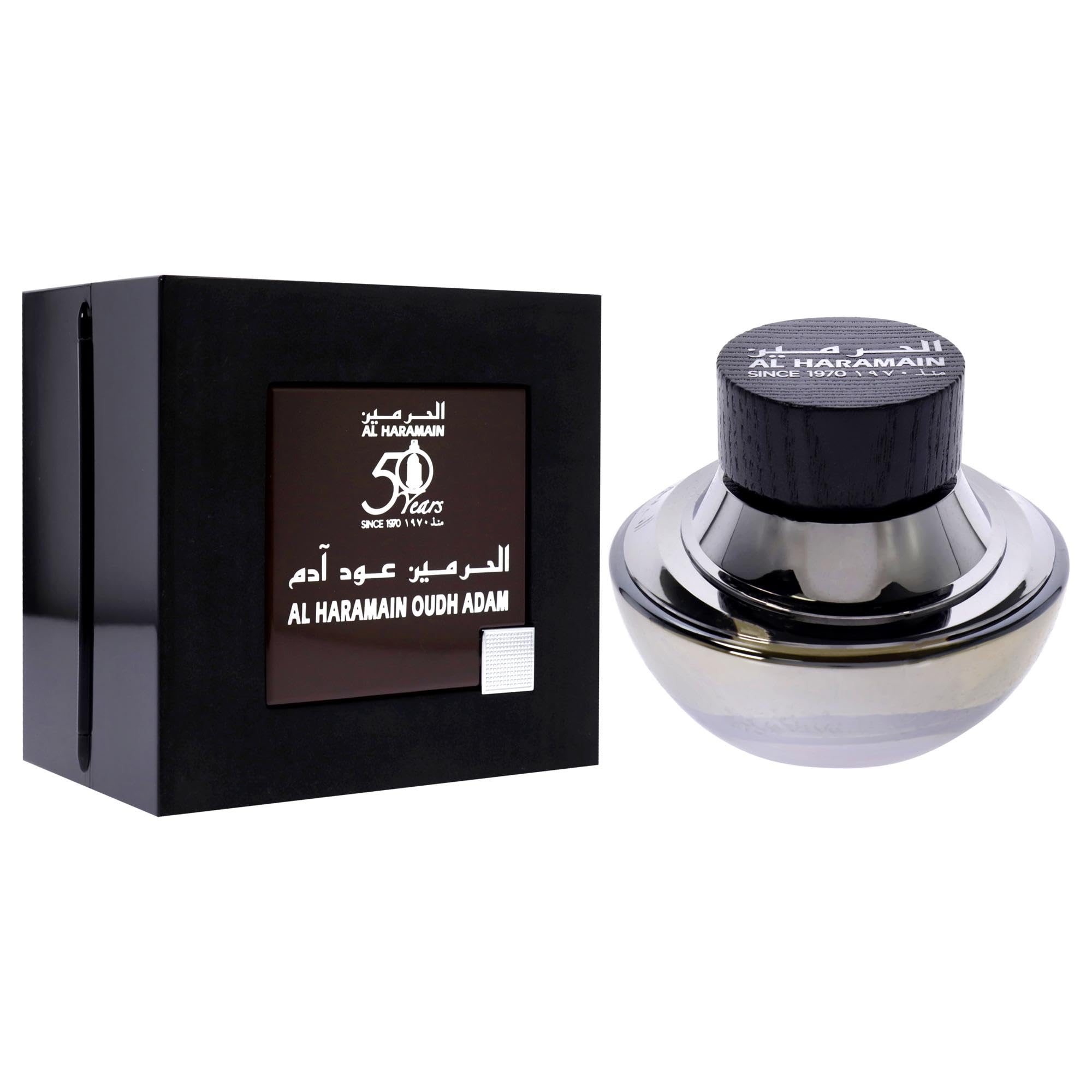 Foto 4 pulgar | Perfume Al Haramain Oudh Adam Eau De Parfum 75 Ml Para Hombre - Venta Internacional.