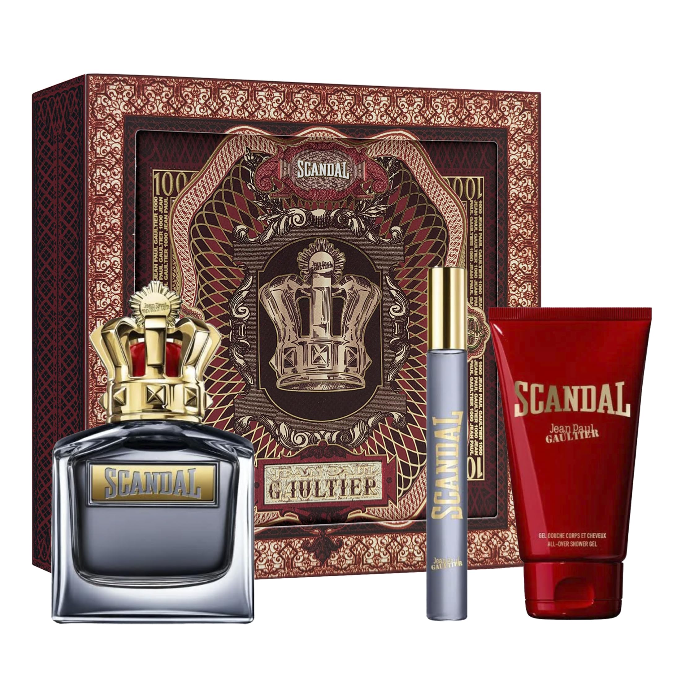 Perfume Jean Paul Gaultier Scandal Eau De Toilette, 100 Ml, Juego De 3 Unidades - Venta Internacional.