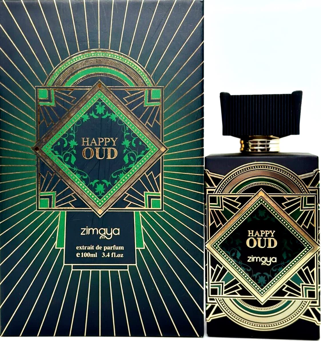 Foto 2 pulgar | Perfume Afnan Zimaya Happy Oud Esprit De Parfum, 100 Ml, Unisex - Venta Internacional.