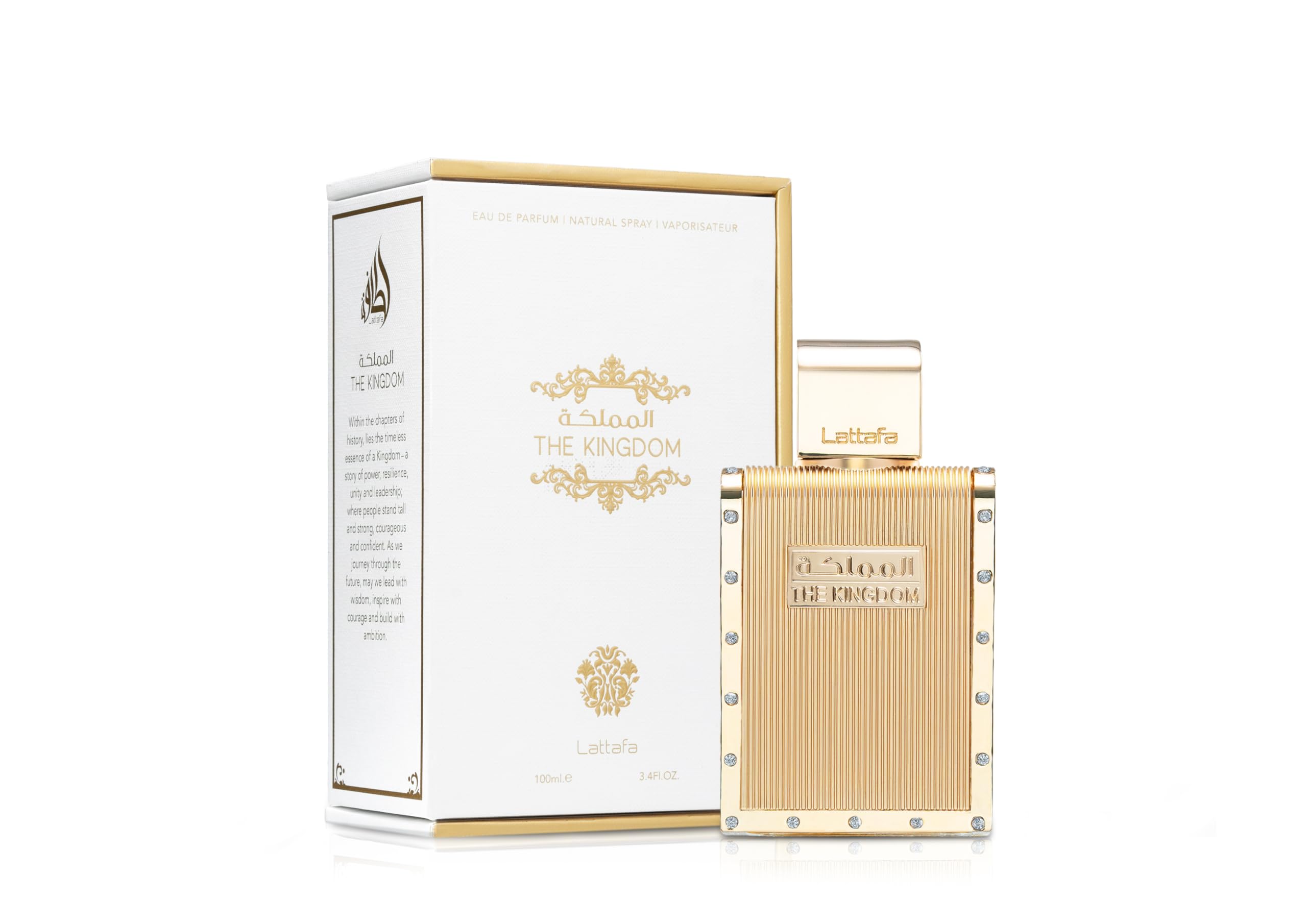 Perfume Lattafa The Kingdom Eau De Parfum Para Hombre, 100 Ml - Venta Internacional.