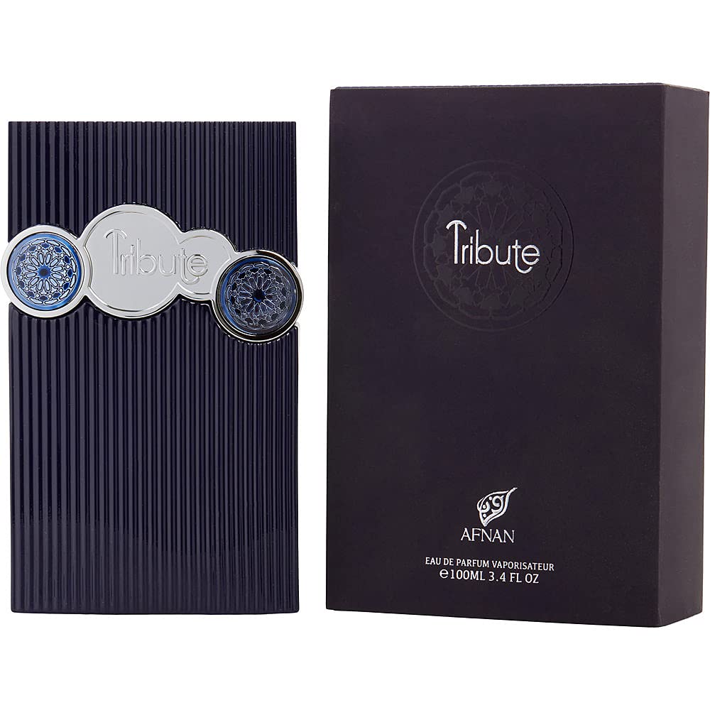 Perfume Afnan Tribute Blue Luxury Collection Eau De Parfum, 100 Ml - Venta Internacional.