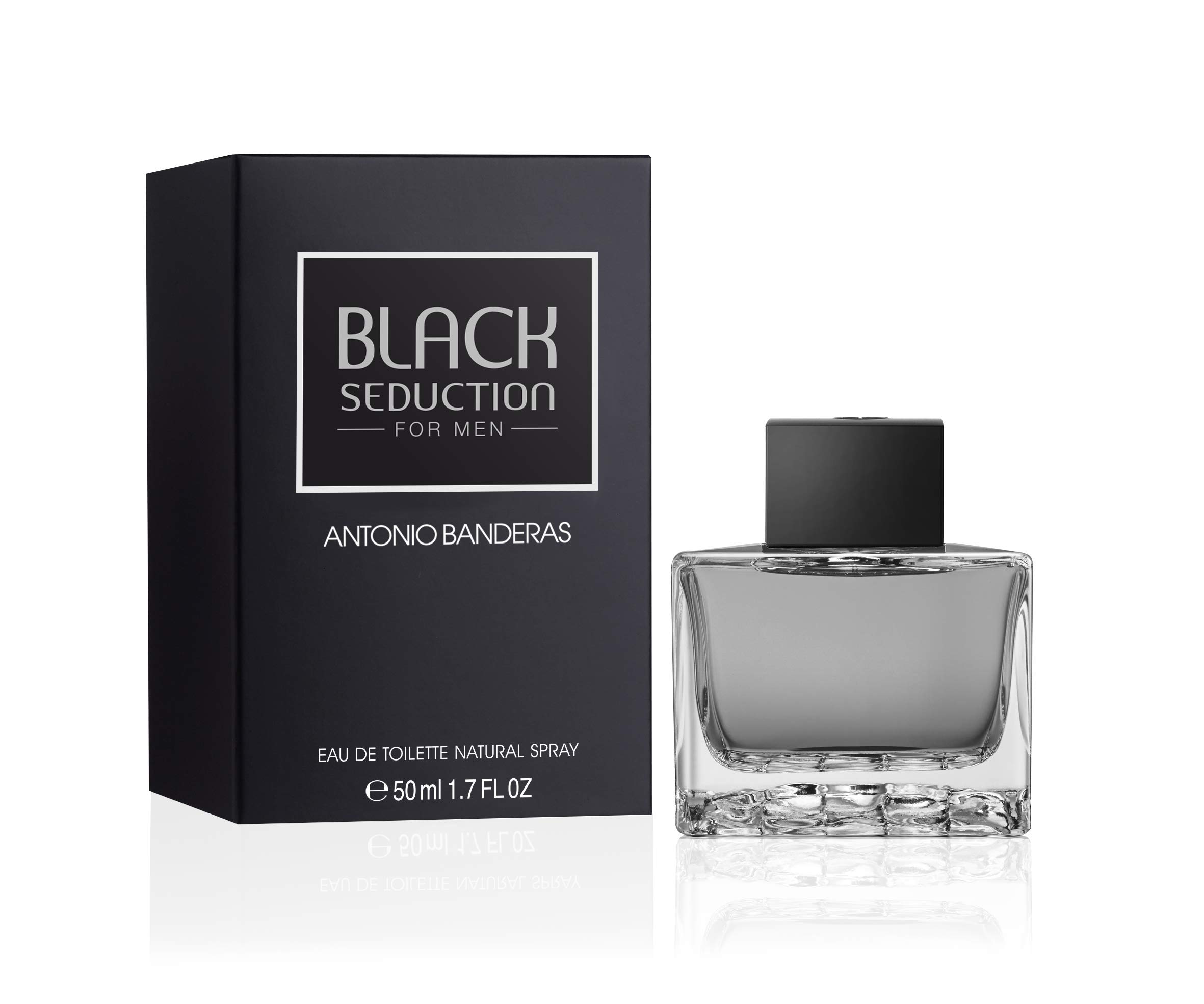 Foto 2 | Perfume Antonio Banderas Seduction In Black Eau De Toilette 50 Ml - Venta Internacional